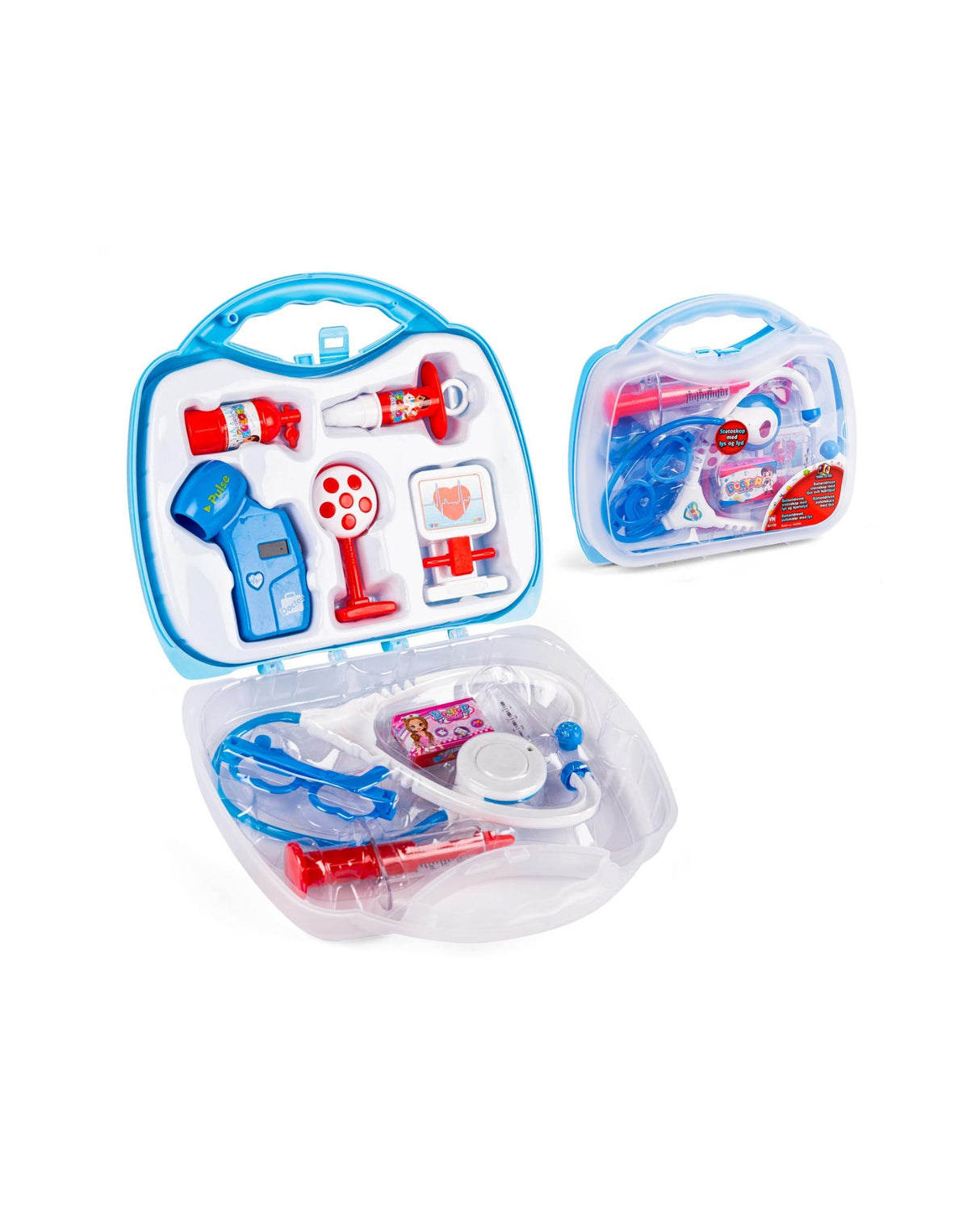 Lægetaske med stetoskop