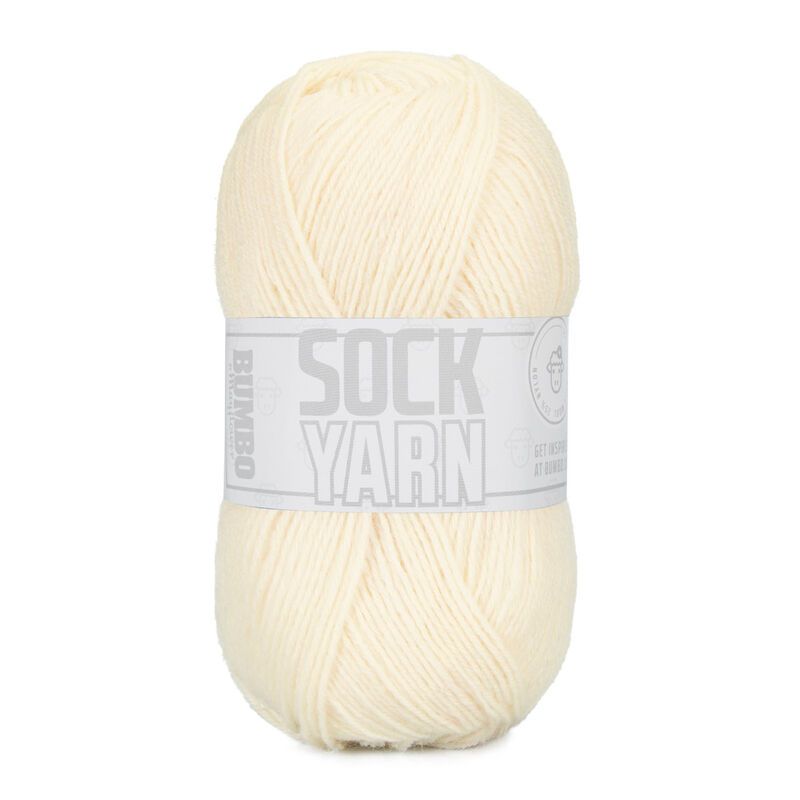 Bumbo Strømpegarn fv.107 - Natur 50g