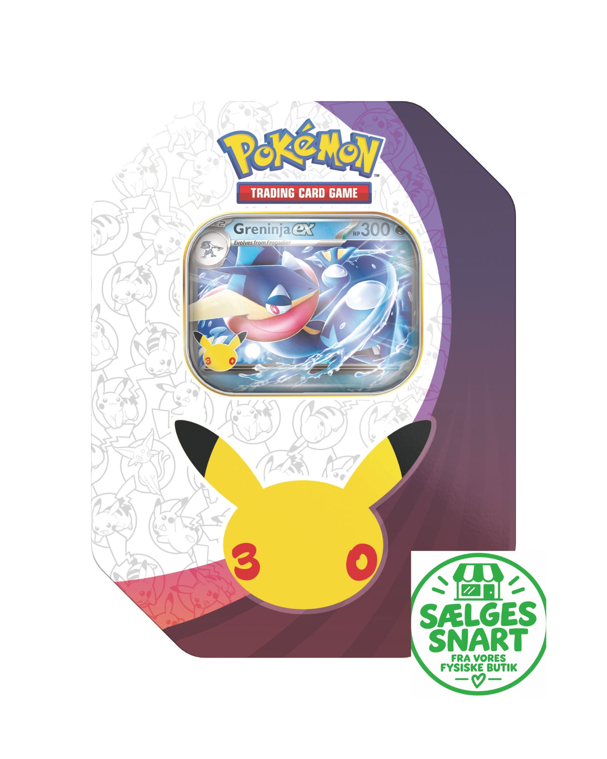 Pokemon Tin ex 30th - MAX 1 stk af hver pr kunde
