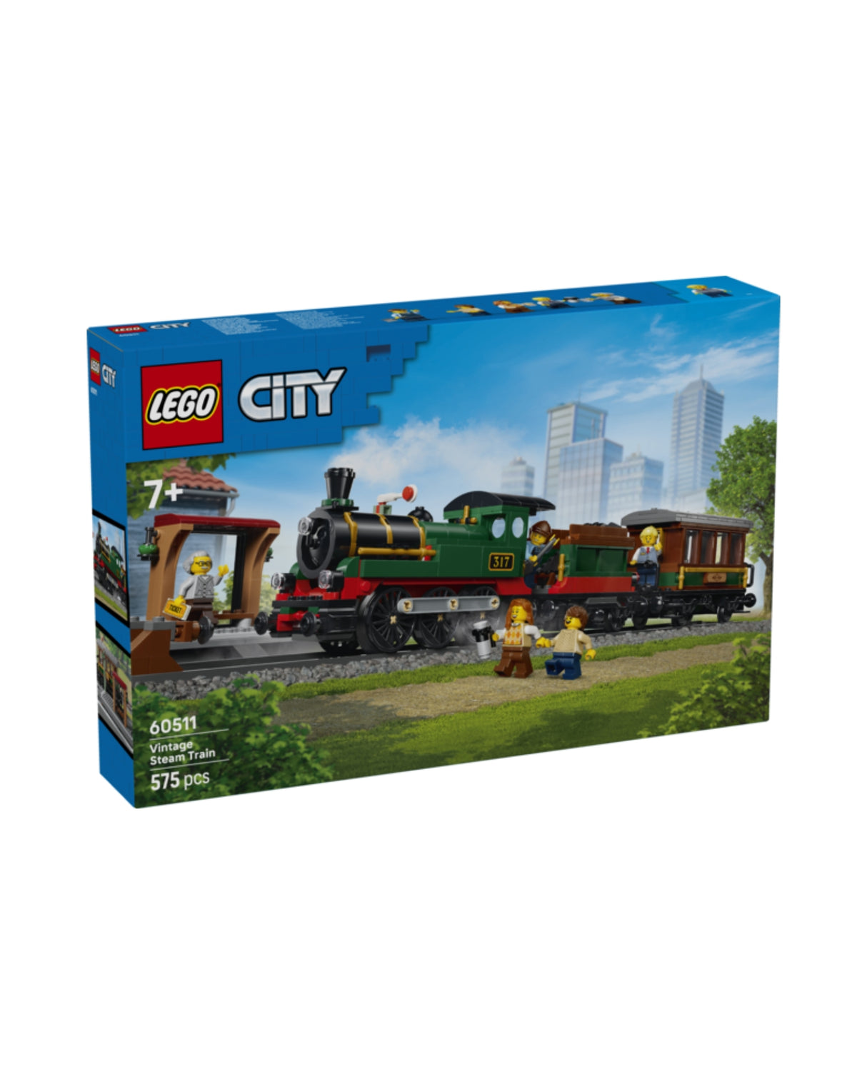 LEGO 60511 Vintage damptog - LEGO City 60511