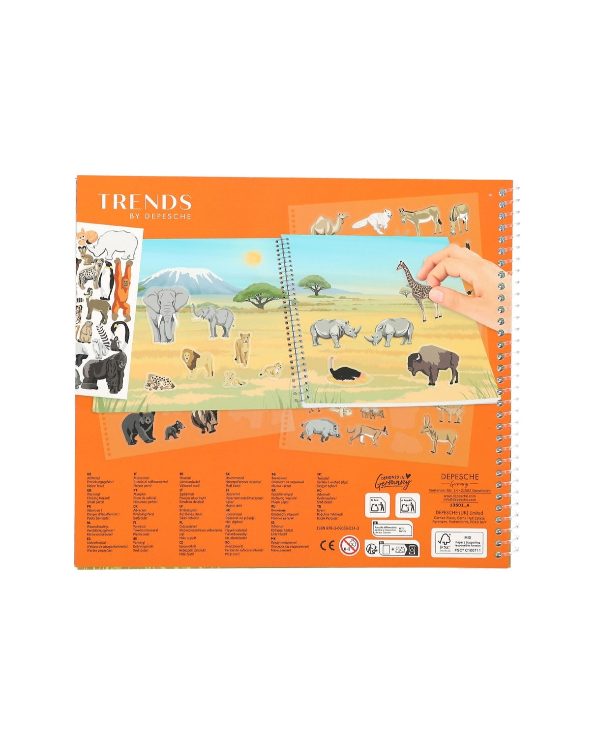 Create Your Wild Life med Flock Stickers