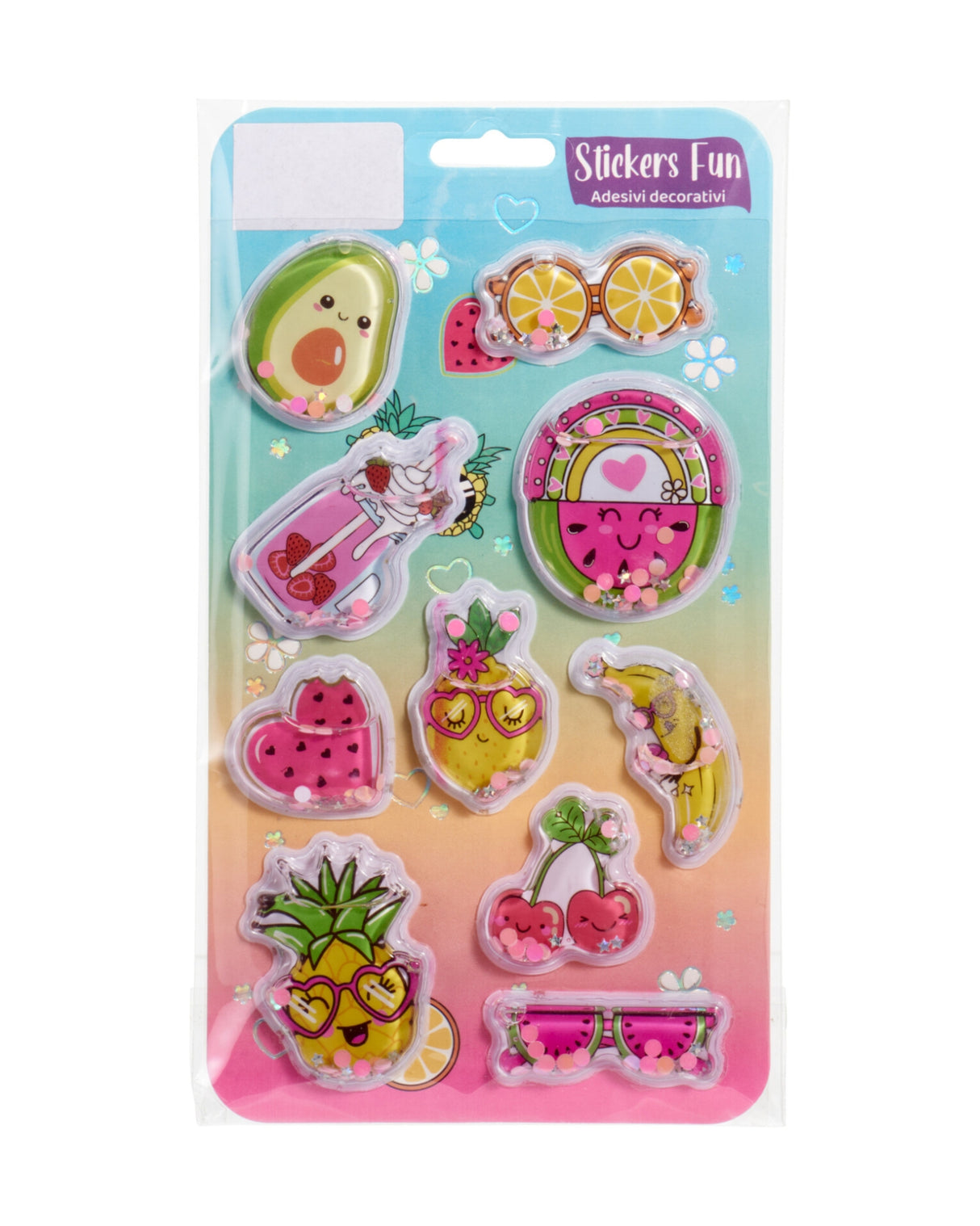 3D Stickers – 10 klistermærker