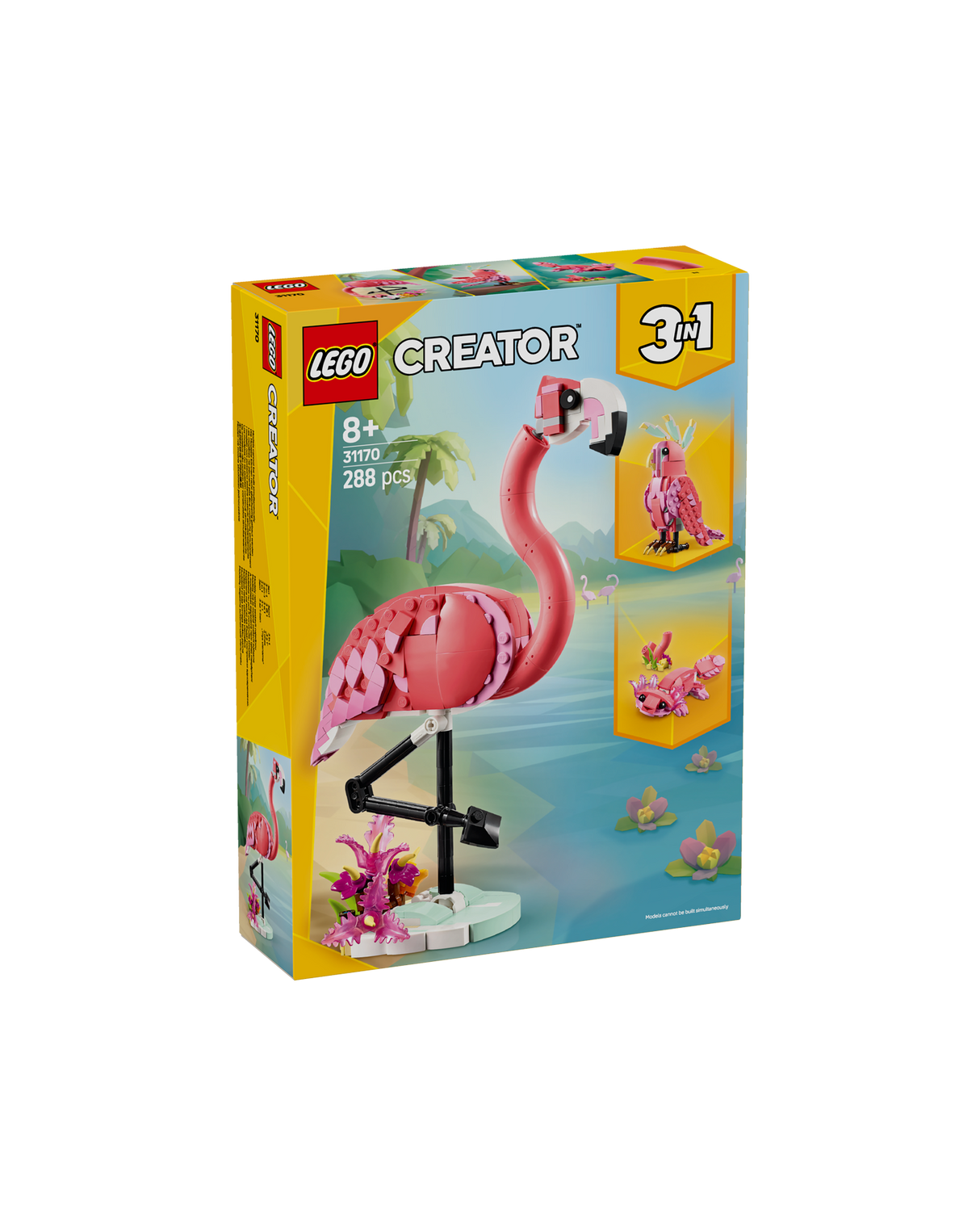 LEGO 31170 Wild Animals: Pink Flamingo - LEGO Creator Nature and Animals