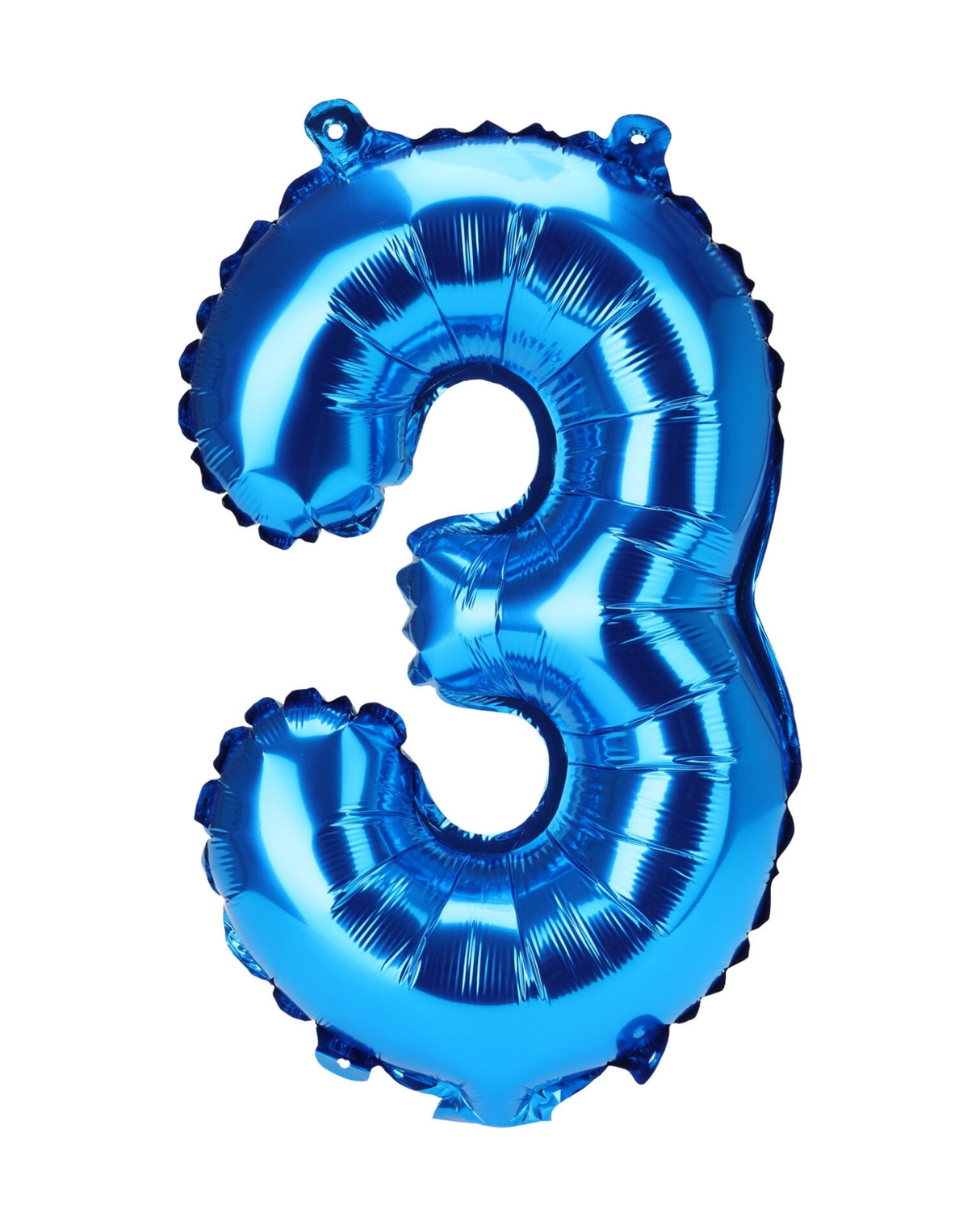 Folieballon tal 1 stk i Blå