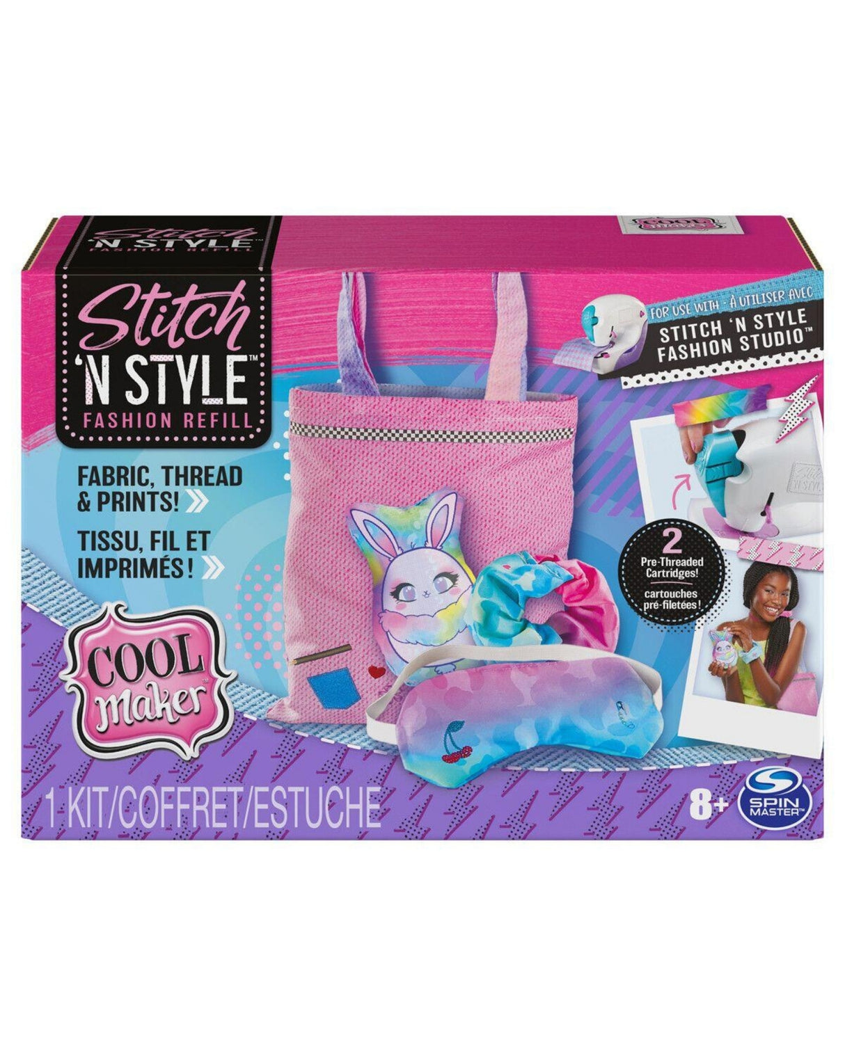 Cool Maker Stitch N Style Fashion Studio Refill