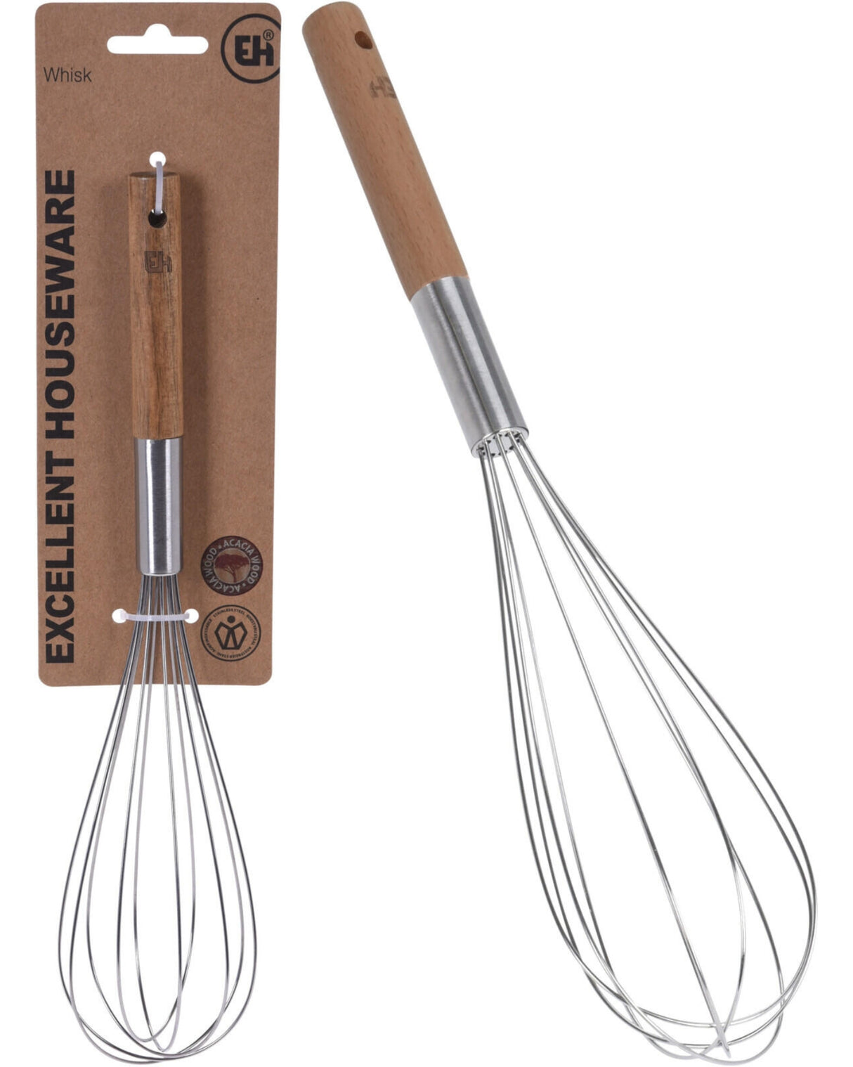 Piskeris med træ håndtag