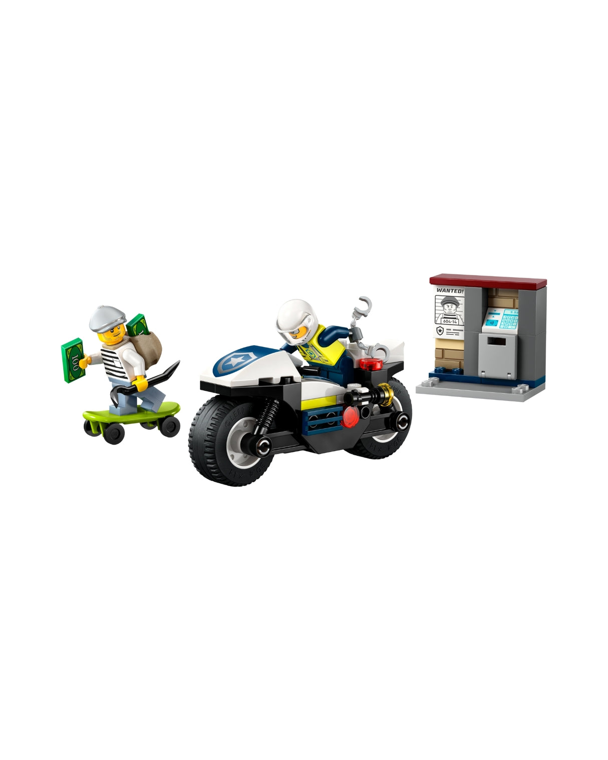 LEGO 60455 Police Motorcycle on a Crime Chase