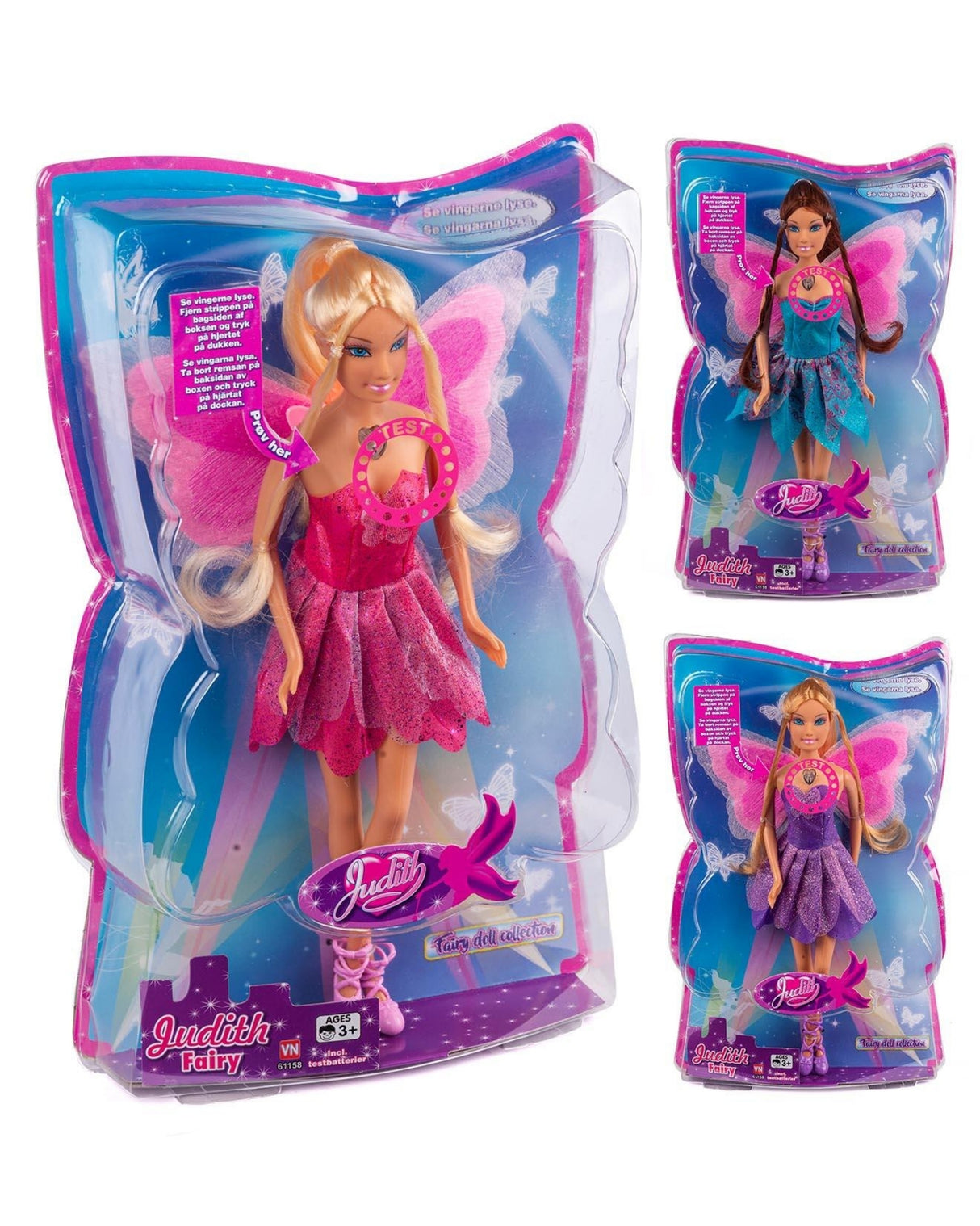 Judith Fe med lys i vingerne