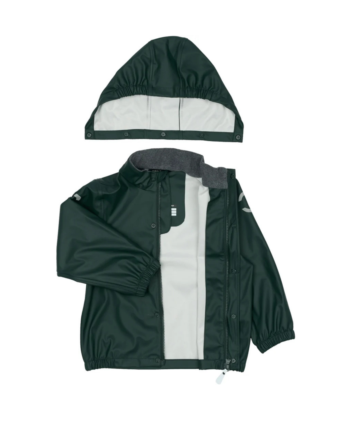 Mørkegrøn - Darkest Sprouse - Mikk-Line - PU Regntøj - Uden seler - 33144ML