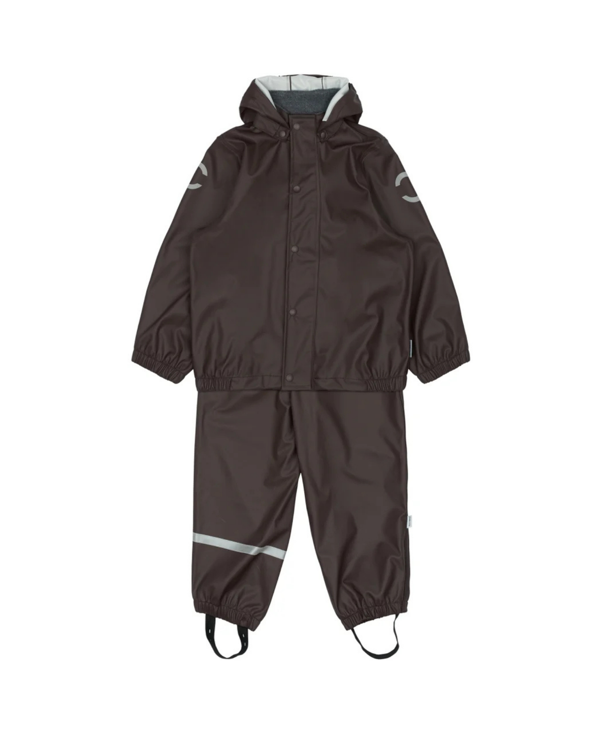 Purple - Tassel - Mikk-Line - PU Rainwear - Without suspenders - 33144ML