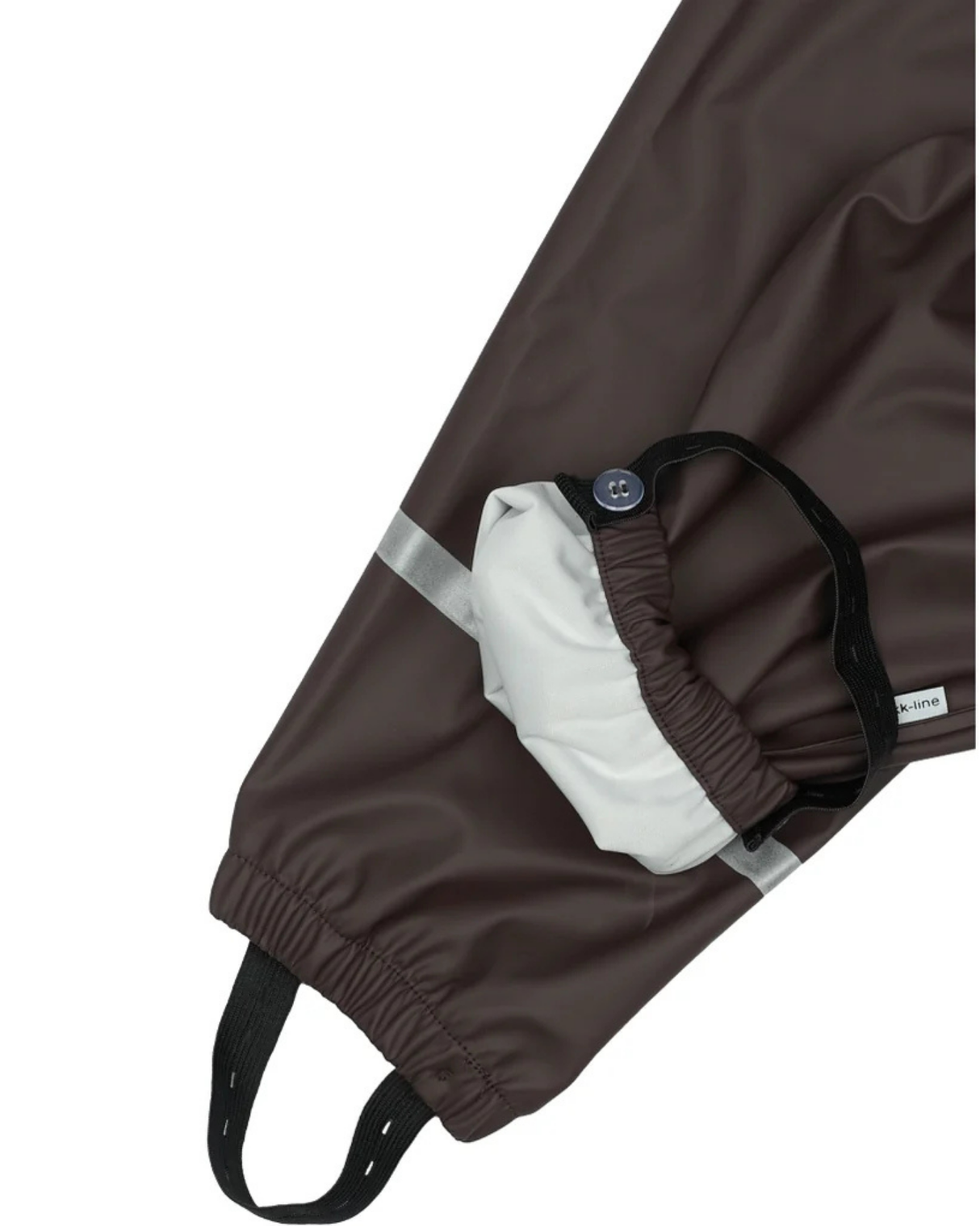 Purple - Tassel - Mikk-Line - PU Rainwear - Without suspenders - 33144ML