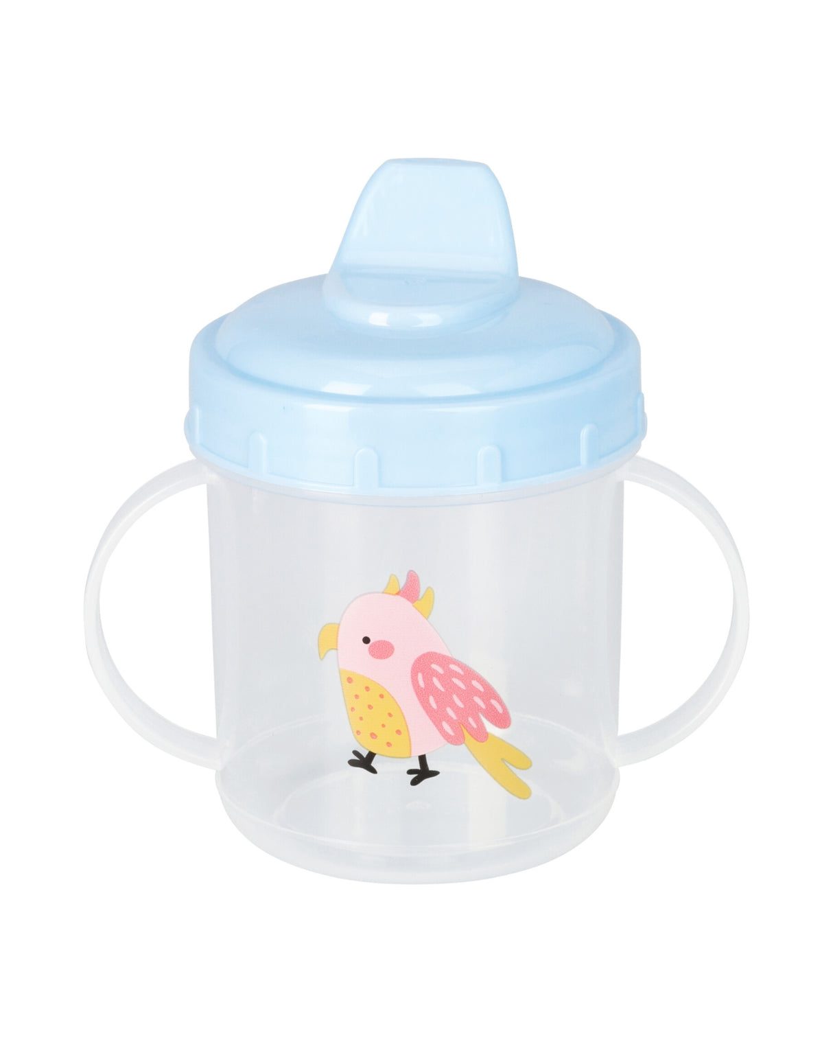 Drikkekrus med låg til baby – 4 farver