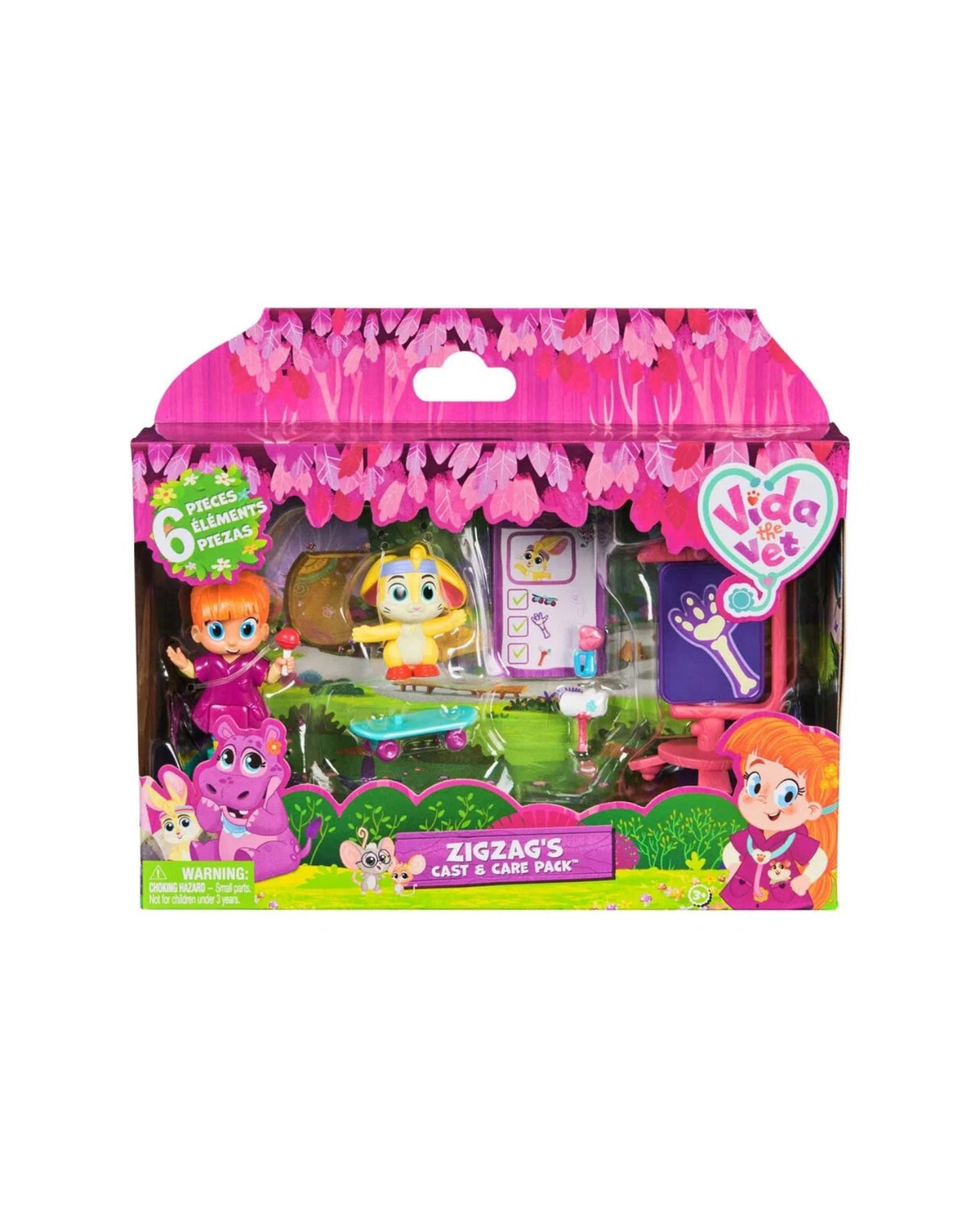 Vida the Vet Figure Story Pack 7,5 cm - Vida & Zigzag