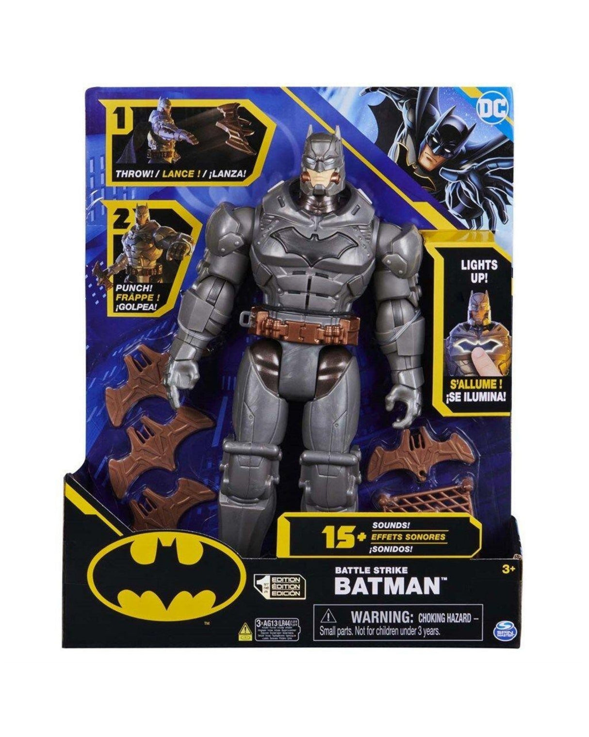 Batman Figure with Feature 30 cm - Battle strike Batman