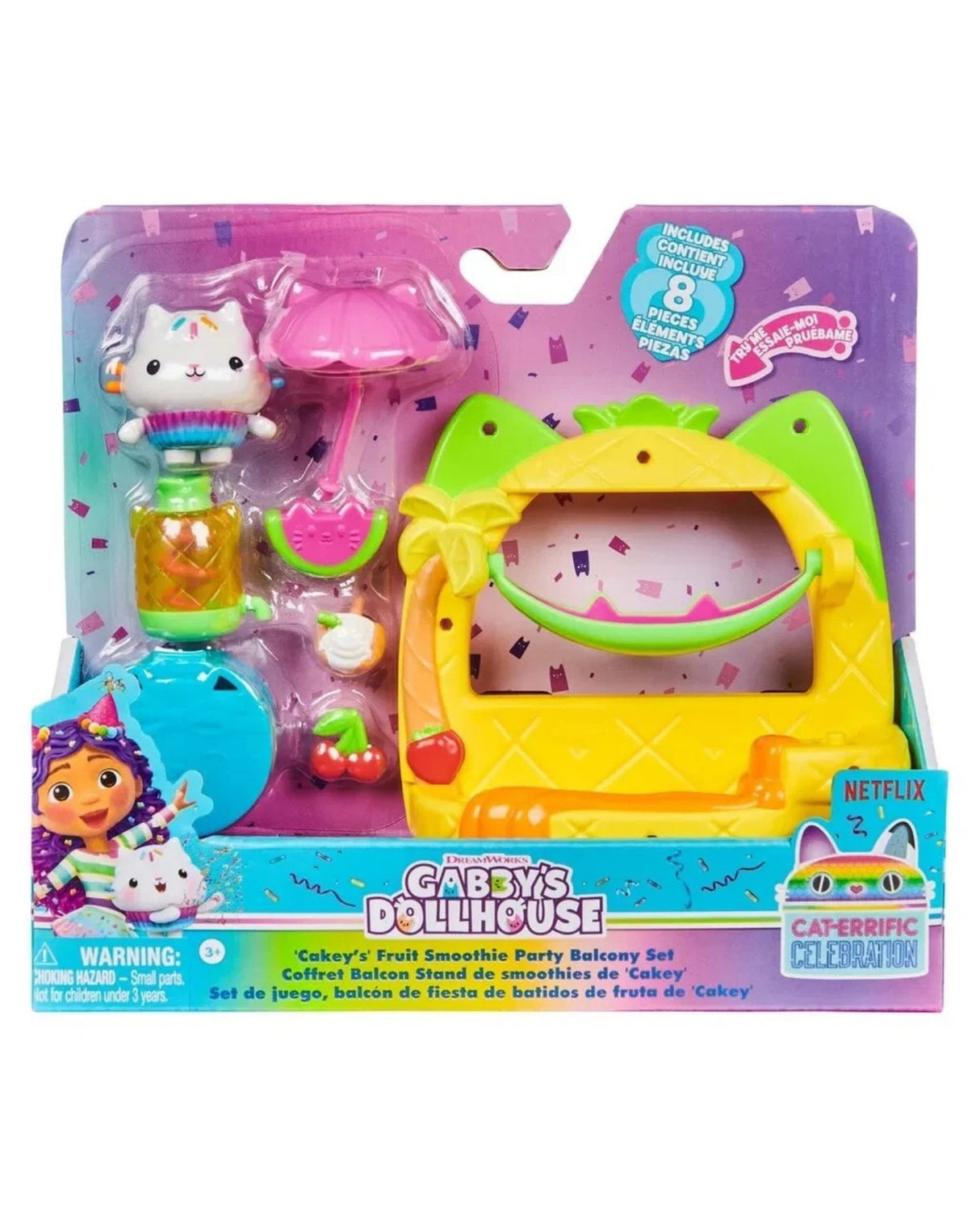 Gabby's Dollhouse Balcony Set - Cakey