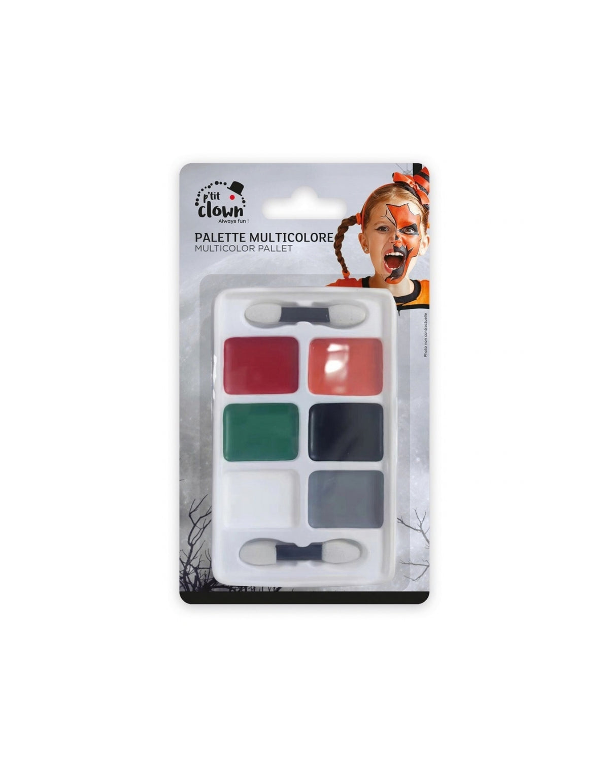 Palet med 6 farver - Make-up