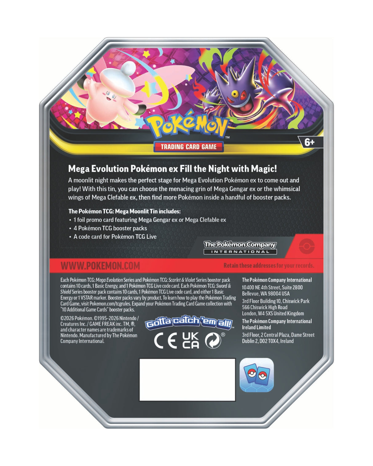 Pokemon Tin Summer EX June 26