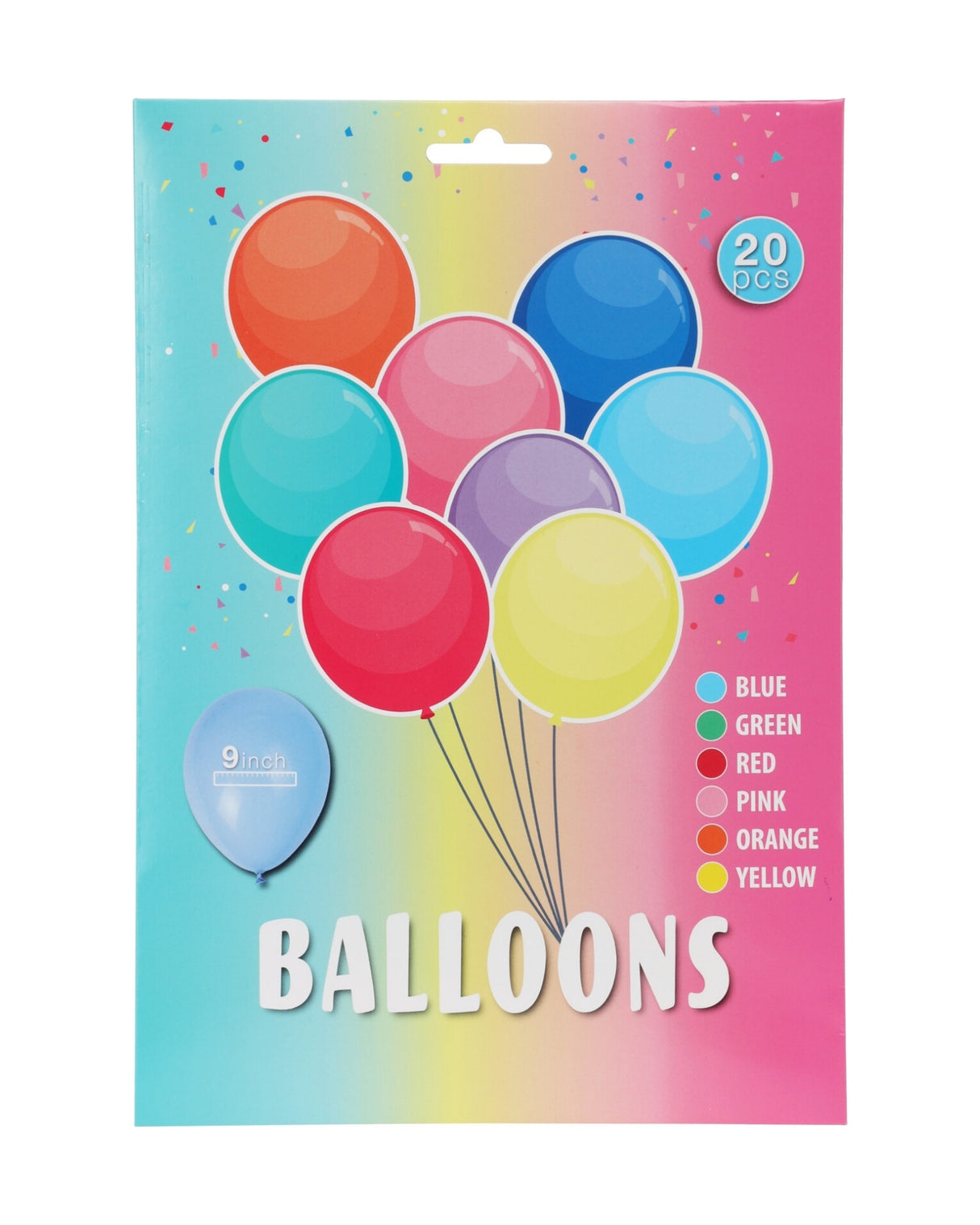 Balloner 20 stk 24 cm