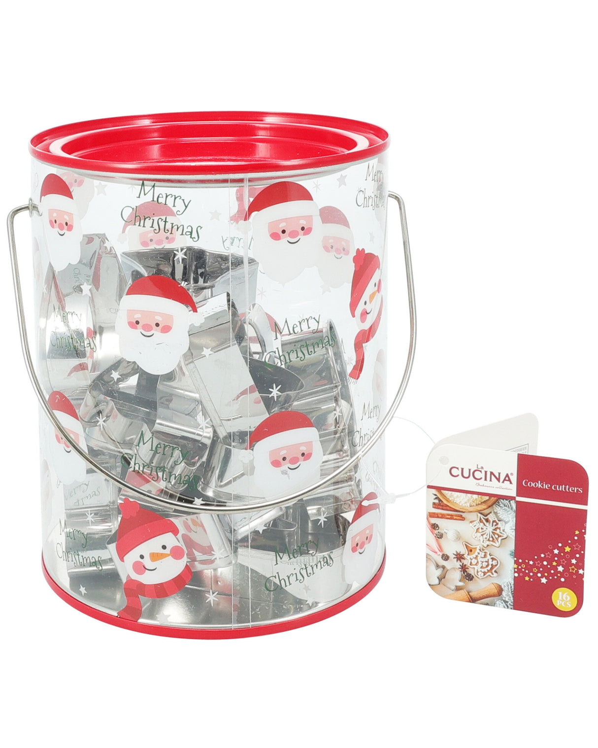 Småkage ud stiks forme 16 stk - Jule design