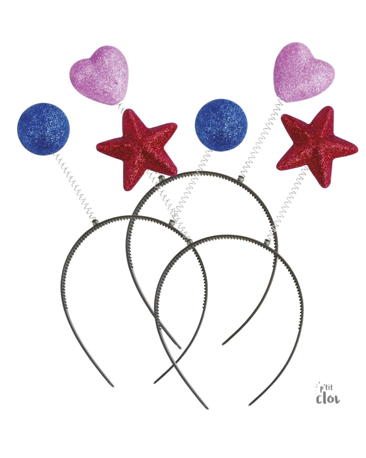 Hårbøjle med stjerner