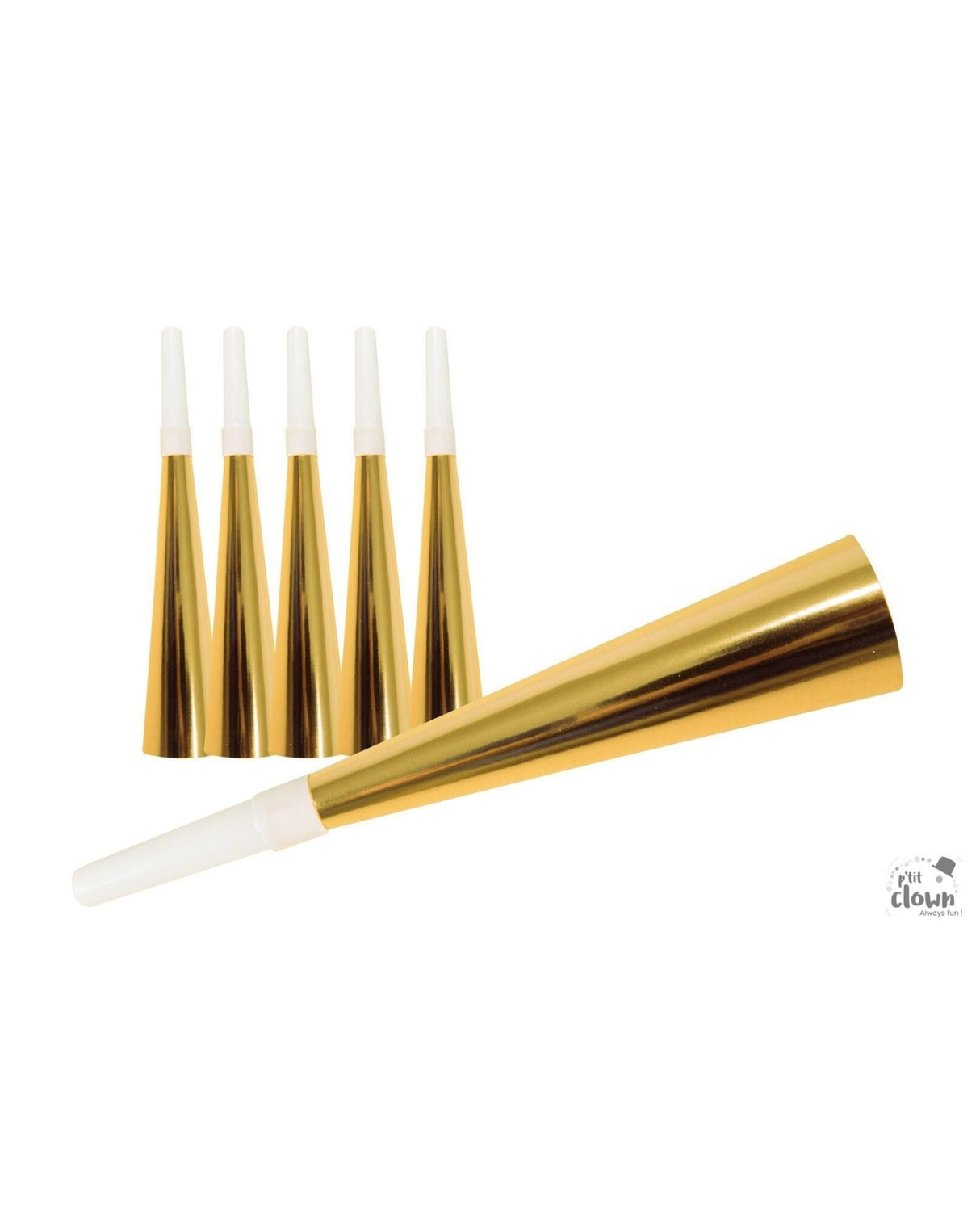 Trumpet 6 pieces gold