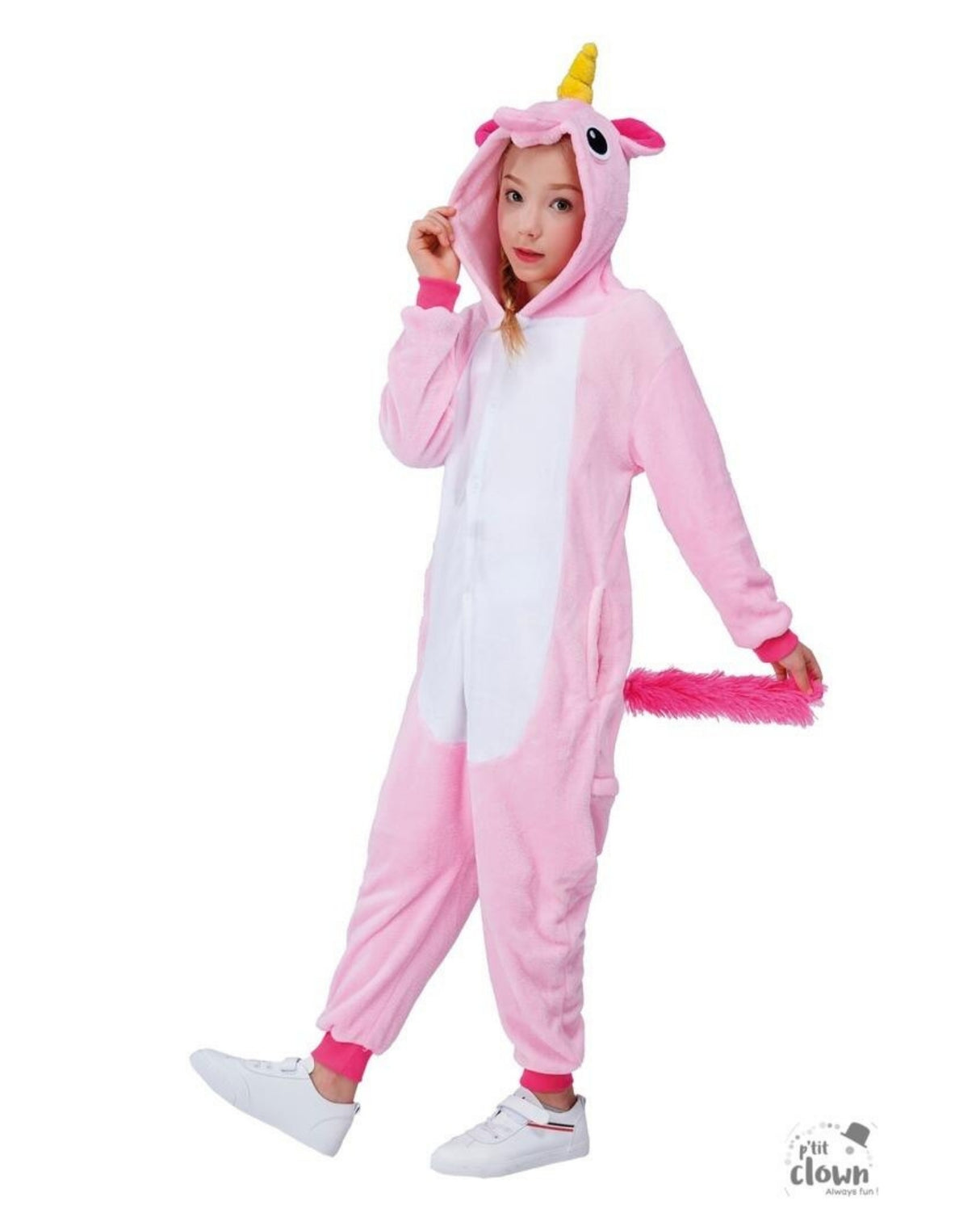 Enhjørning pink 7-9 år