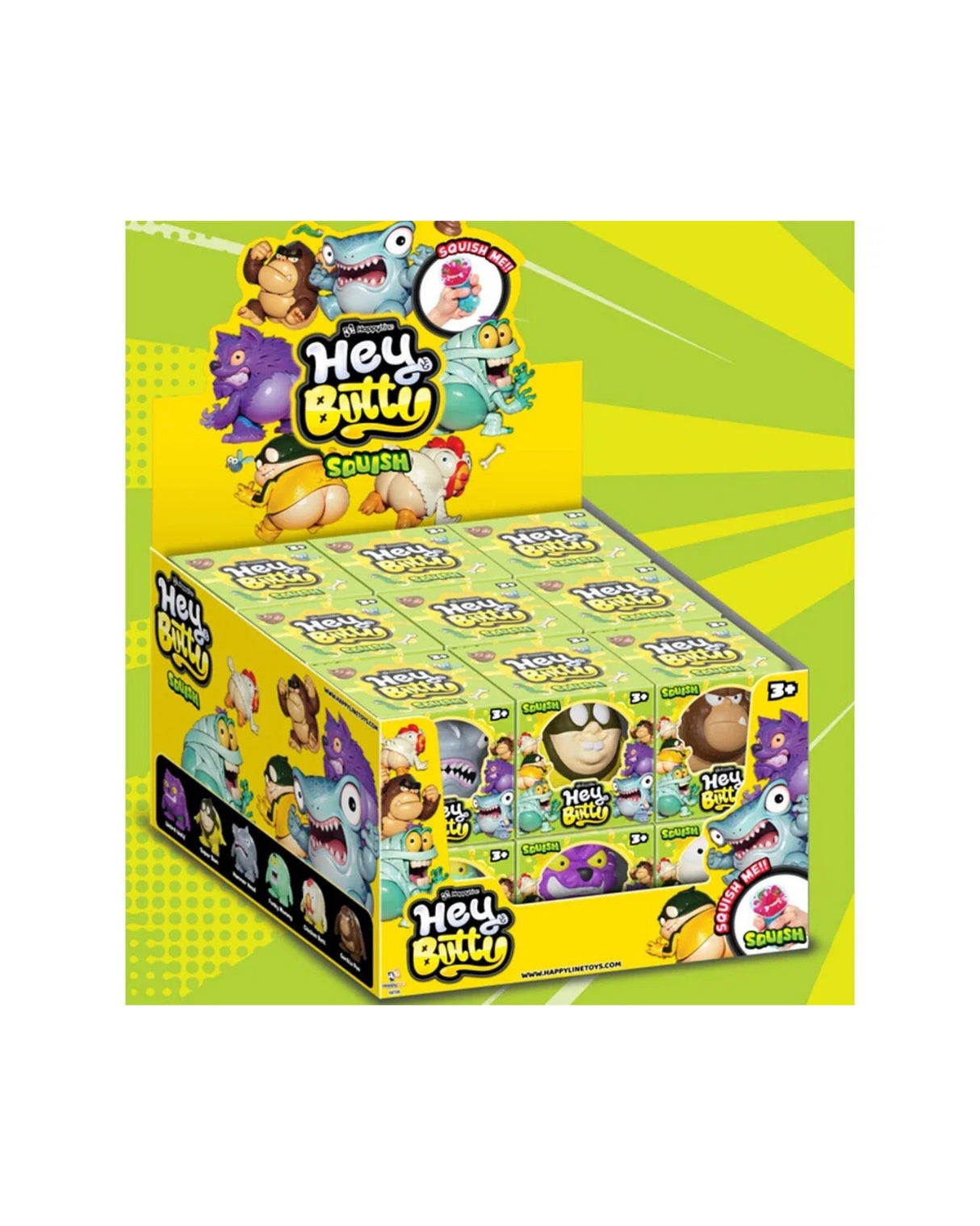 Hey Butty Squishy Monster