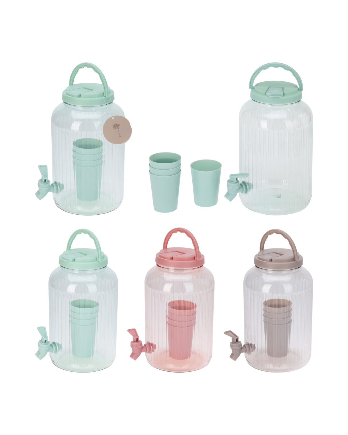 Drikkevaredispenser 3,75 L – med kopper
