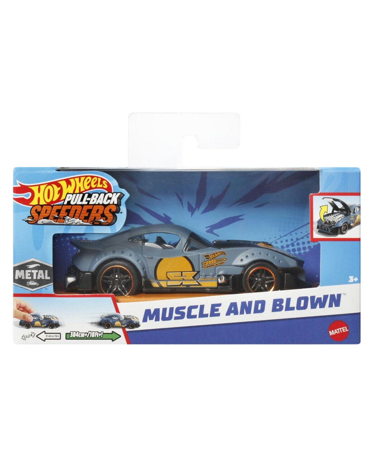 Hot Wheels Pull-Backs 1:43 1pc