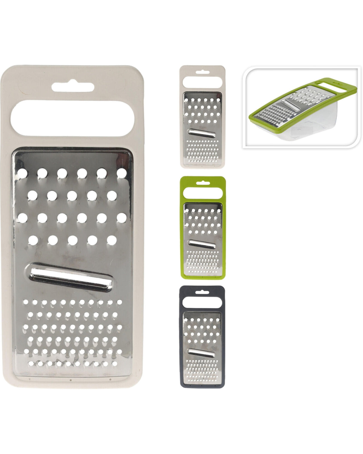 Rivejern med beholder