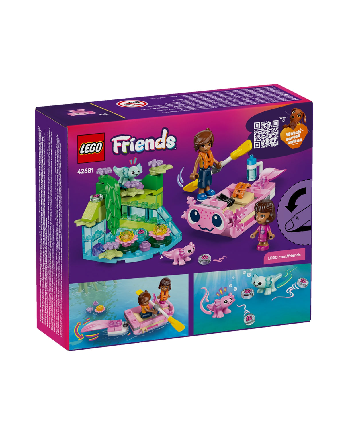 LEGO 42681 Axolotl-eventyrbåd - LEGO Friends 42681