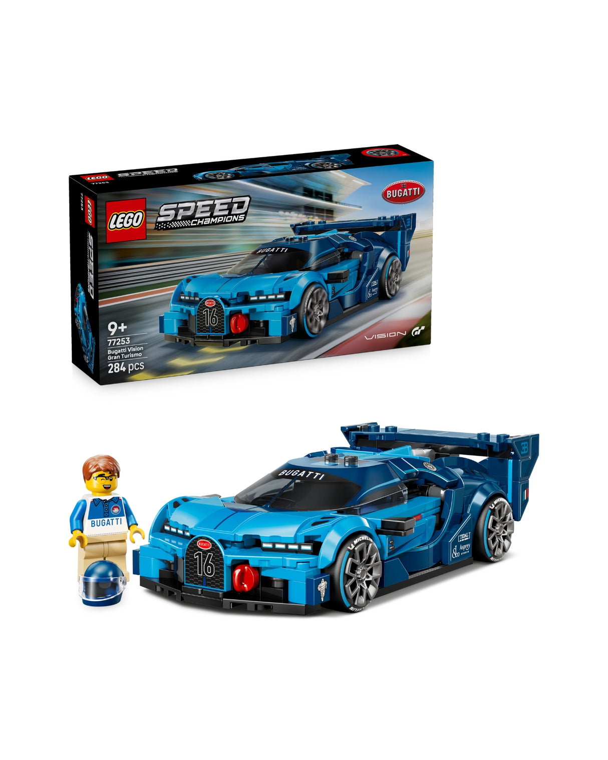 LEGO 77240 Bugatti Centodieci Hyper Sports Car - LEGO Speed Champoins