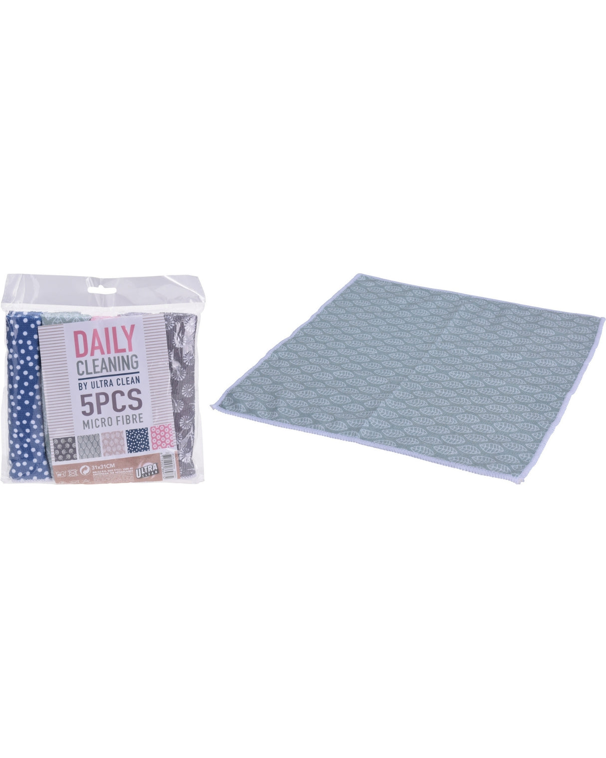 Microfiber klude 5 stk