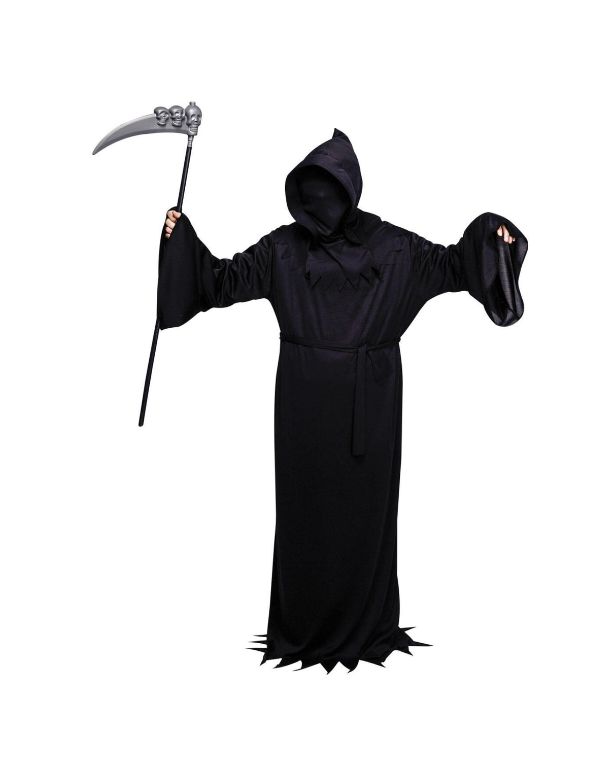 Manden med Leen kostume sort - Voksen L/XL