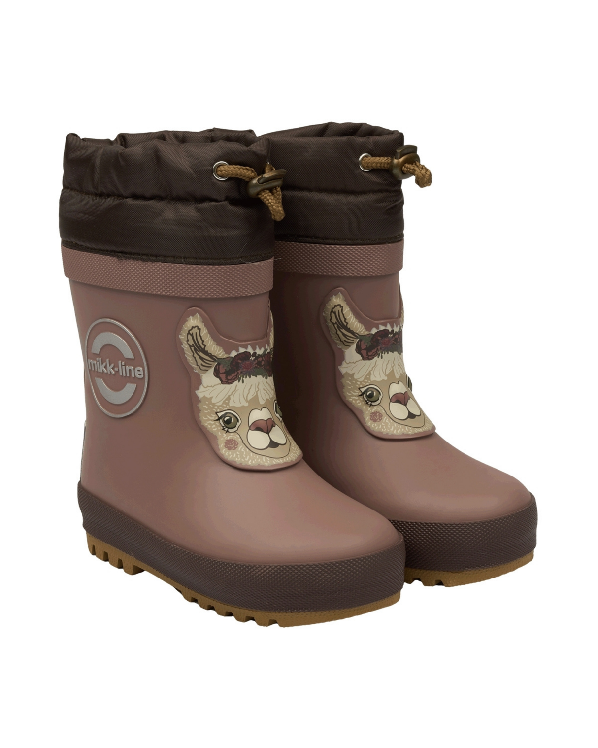 Rosa - Twilight Mauve - Mikk-Line - Gummistøvler med for - 38041