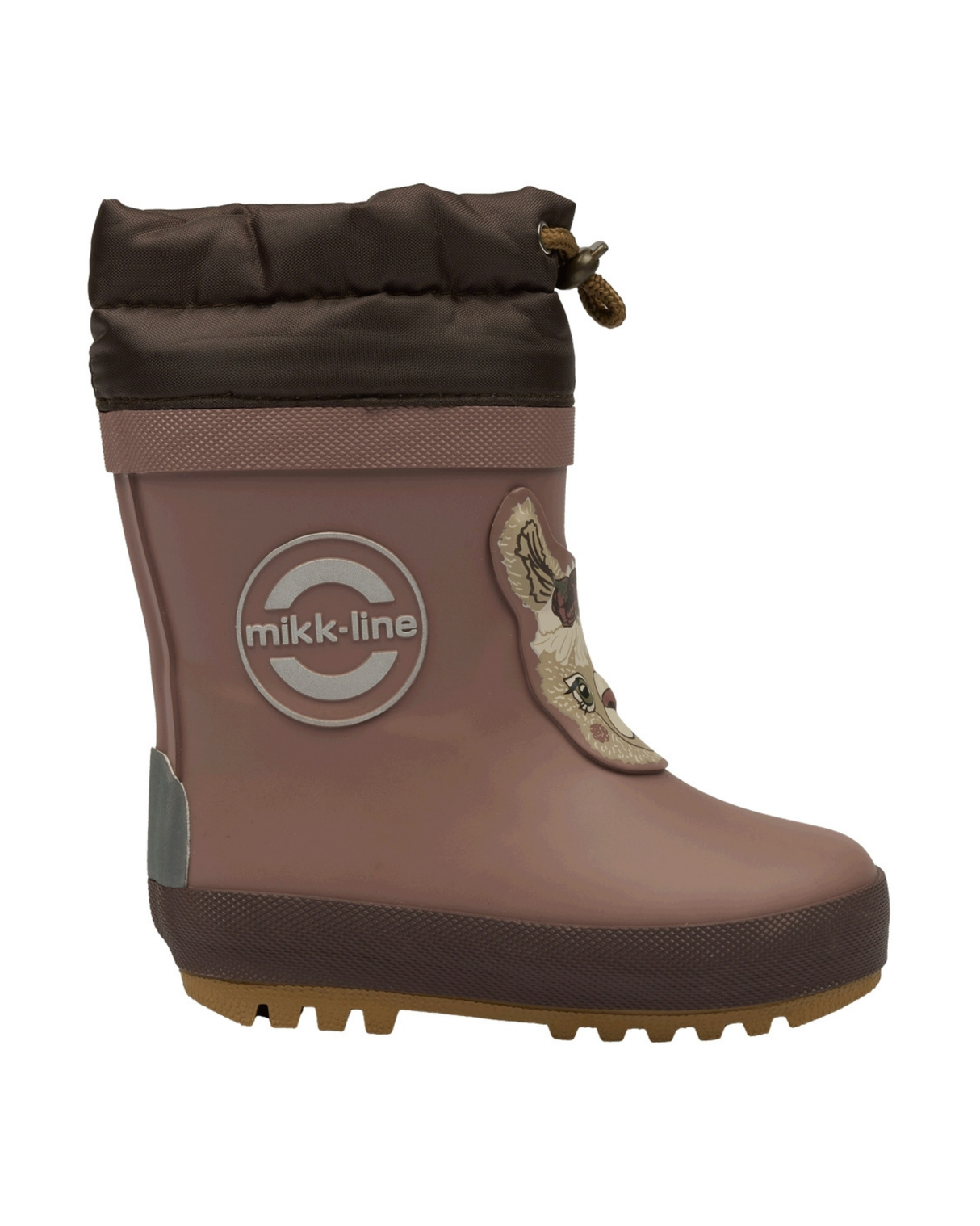 Rosa - Twilight Mauve - Mikk-Line - Gummistøvler med for - 38041