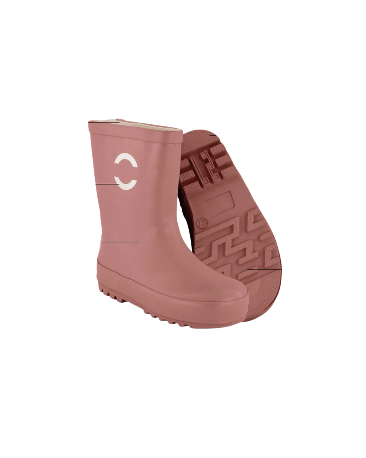 Lyserød - Burlwood - Mikk-Line - Gummistøvler - 3806ML