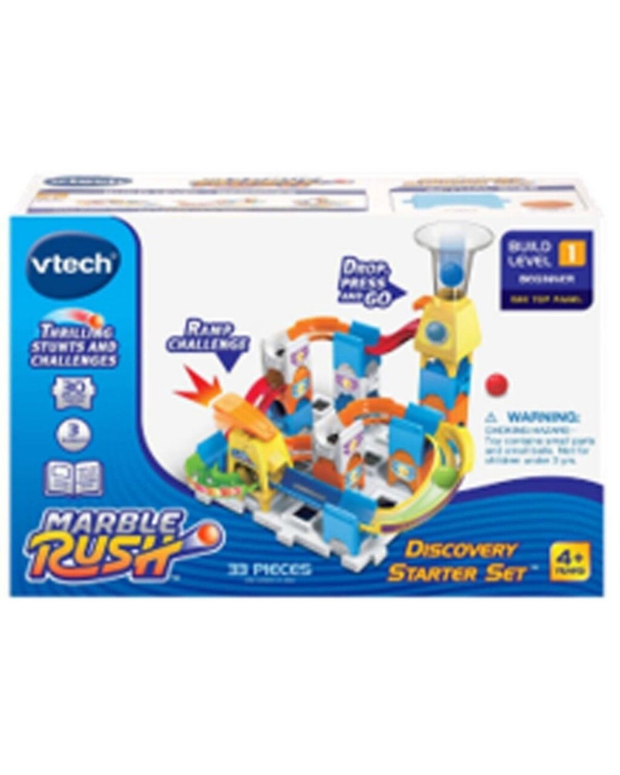 Vtech Marble Rush Discovery Set Xs 100, 30 pcs