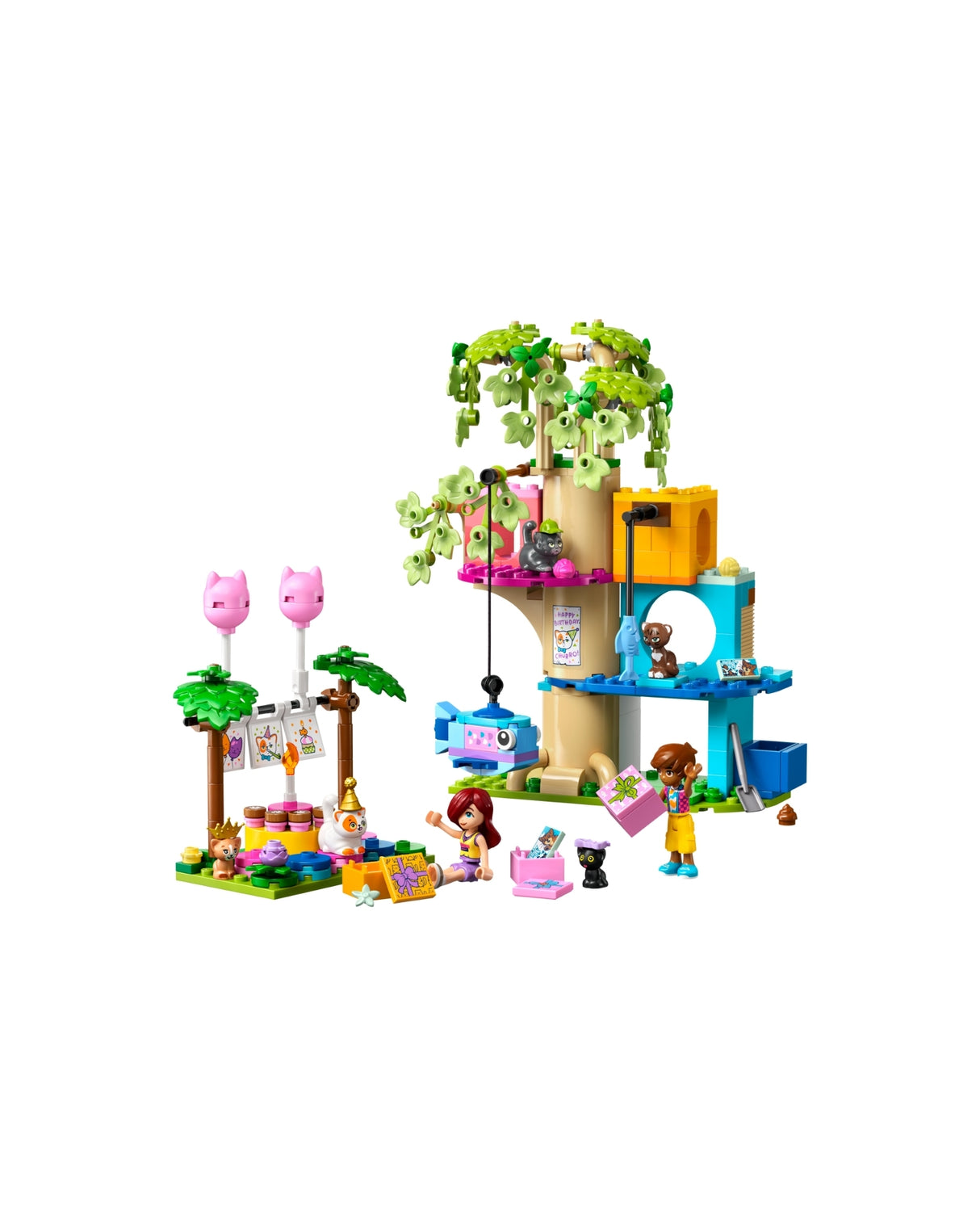 LEGO 42666 Cat Birthday and Treehouse