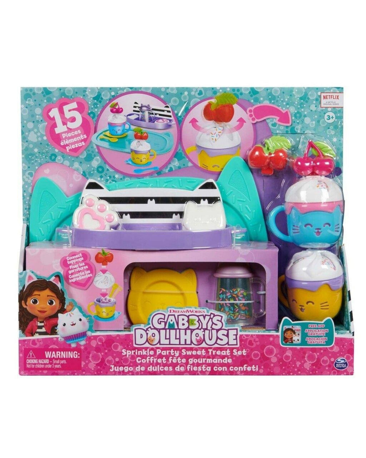 Gabby's Dollhouse Sprinkle Time Hot Cocoa Set