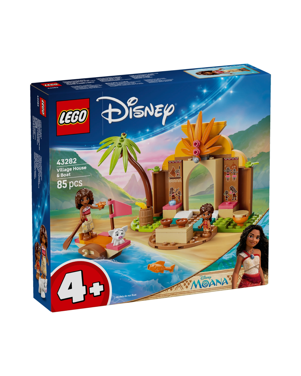 LEGO 43282 Landsbyhus og båd - LEGO Disney Princess 43282