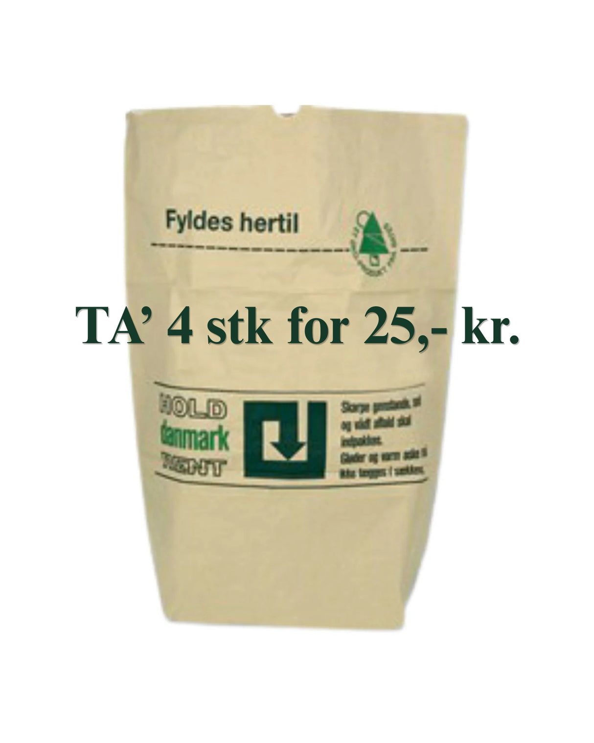 Affaldssække papir 1 stk.