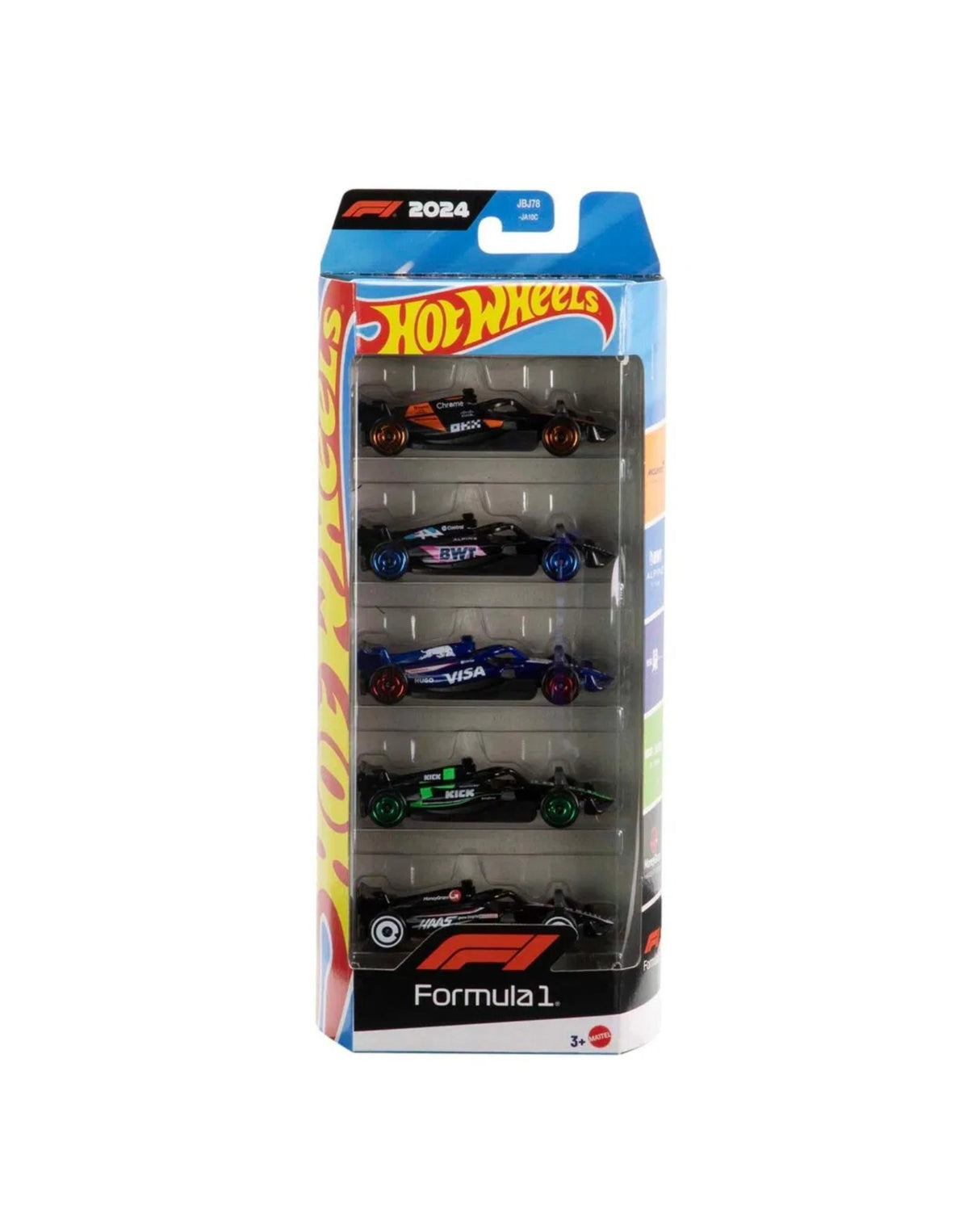 Hot Wheels F-1 Racing 2024 1:64 5 Pack