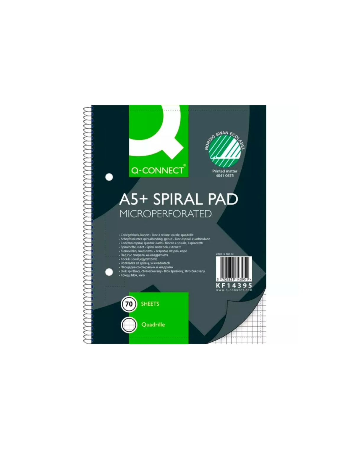 Dormitory pad A4 - Squared