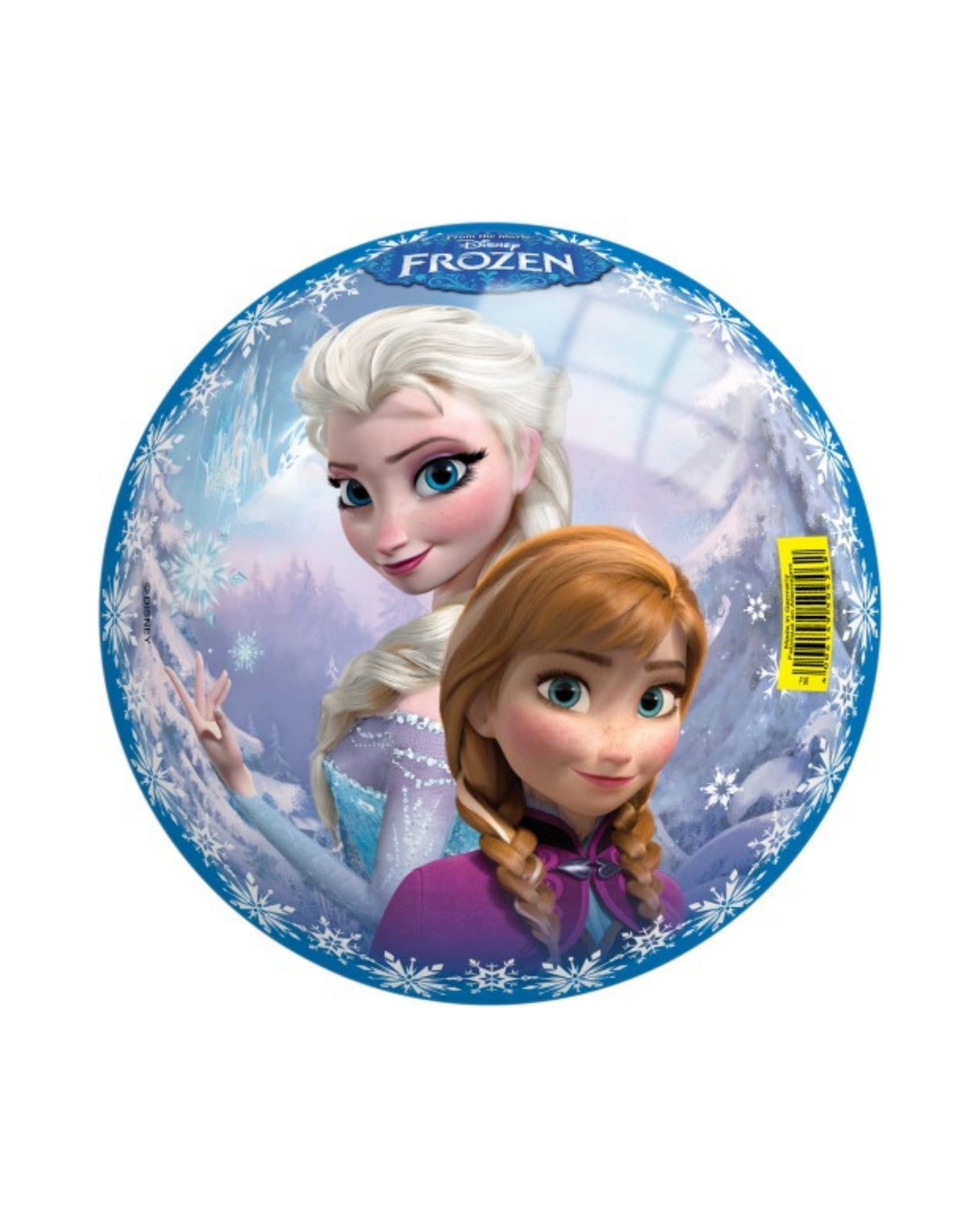 Plastic ball with motif 1 pc - Frozen