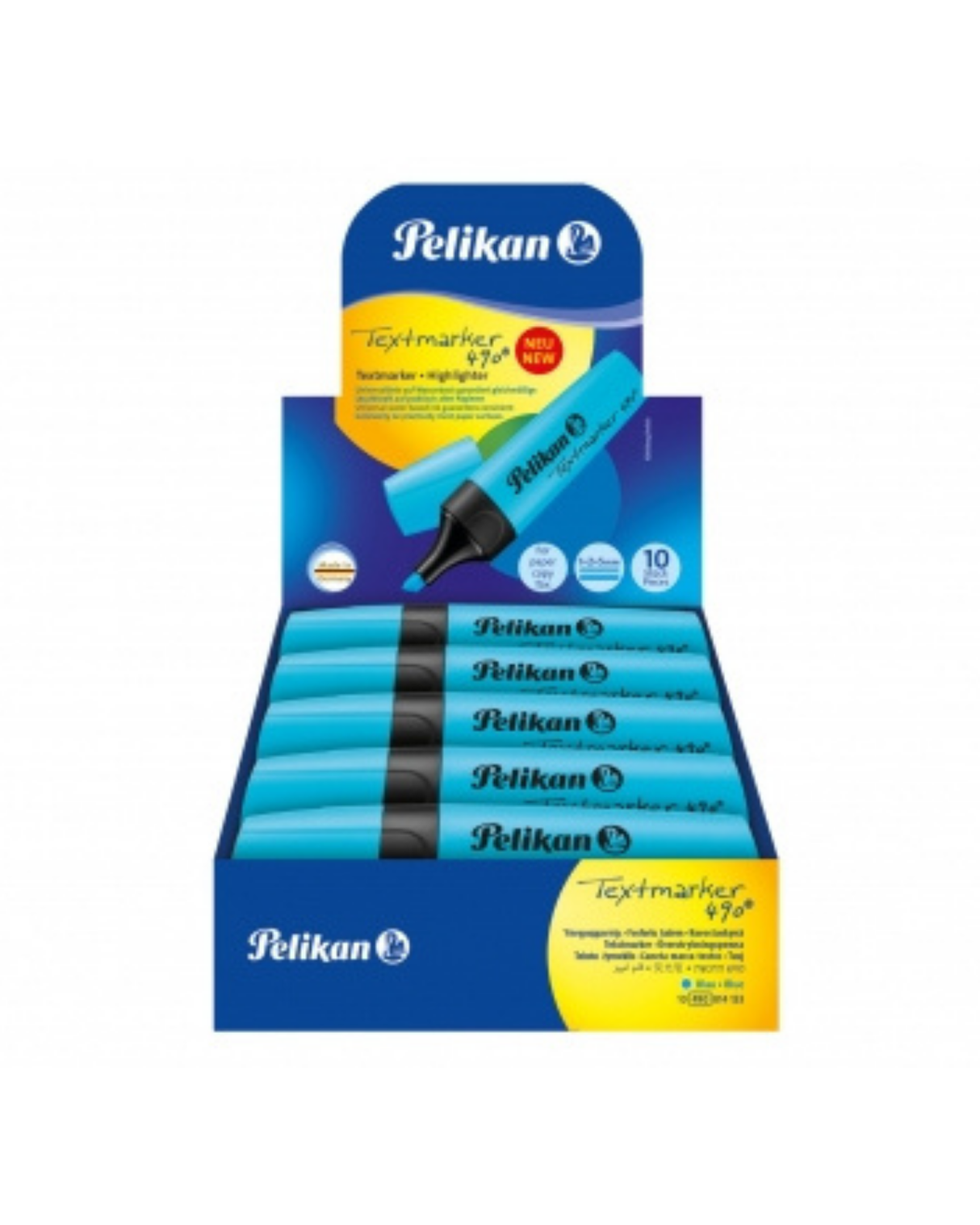 Highlighter / Overstregningstus - Blå