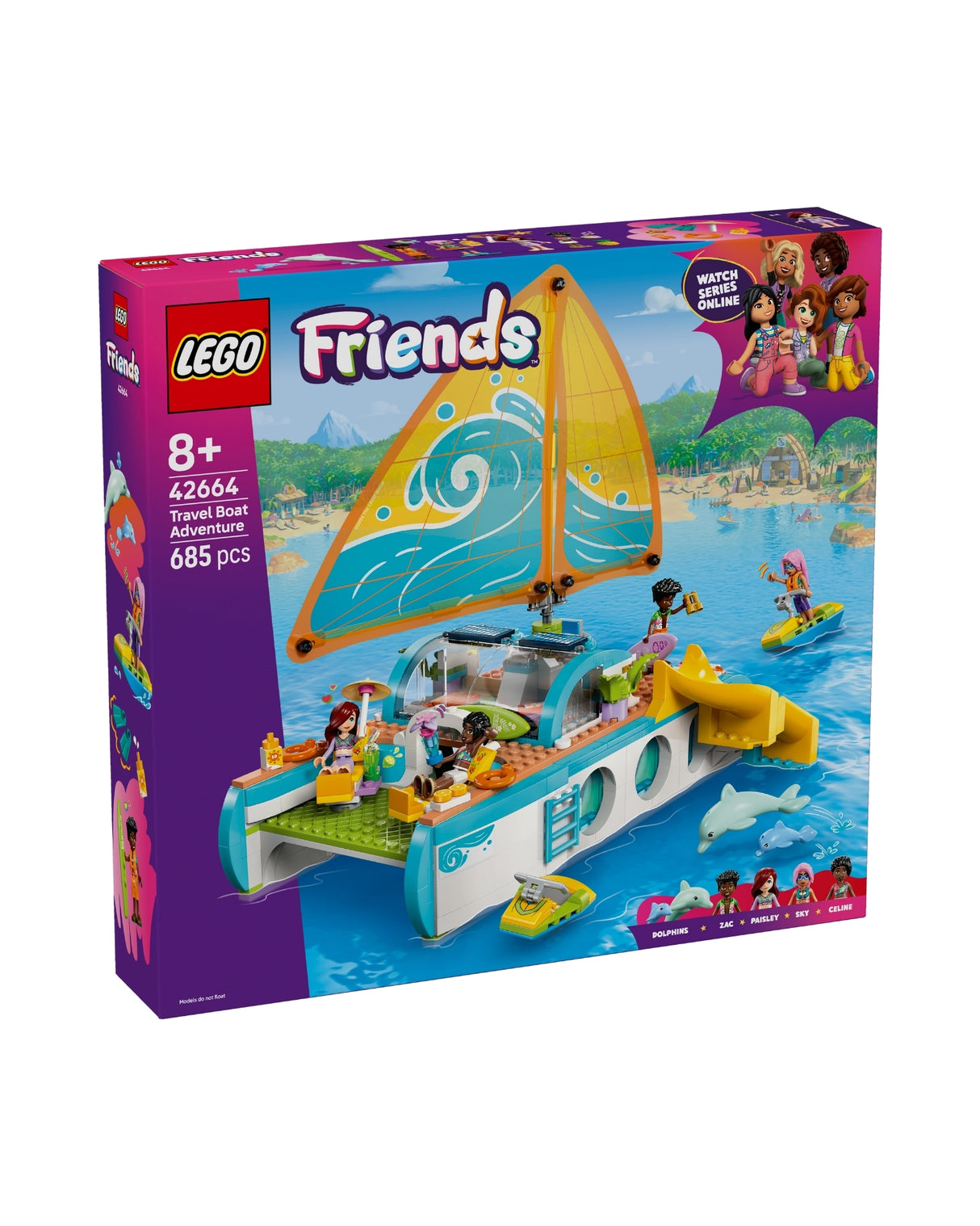 LEGO 42664 Eventyrfyldt bådrejse