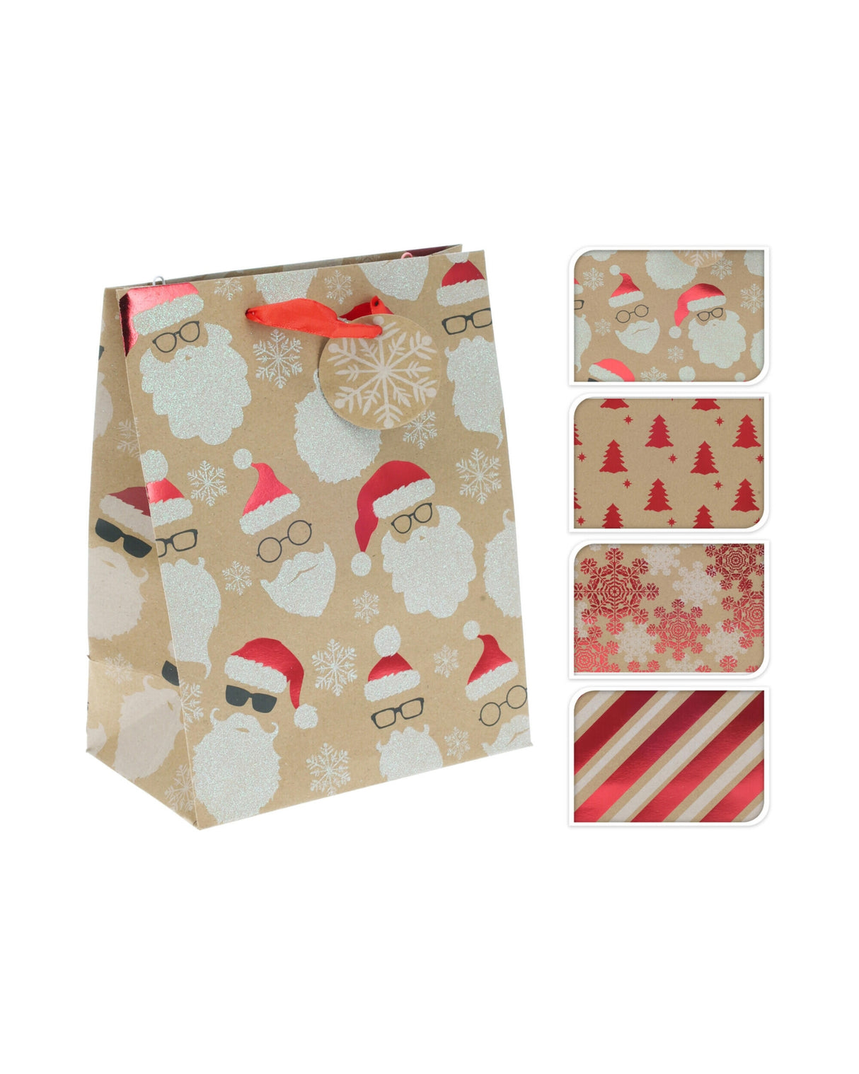 Gavepose medium juledesign 1stk