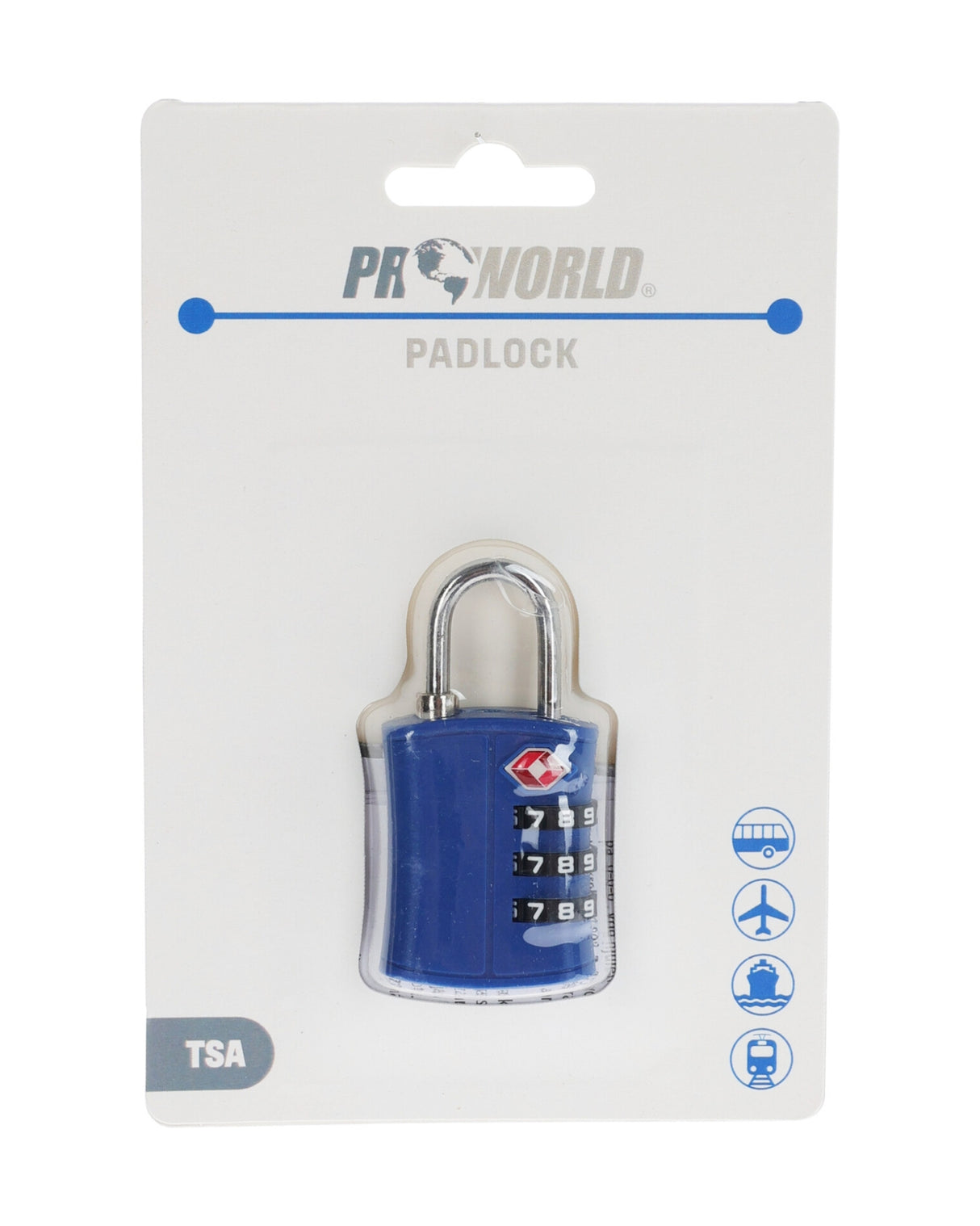 TSA-lås med 3-cifret kode - Hængelås