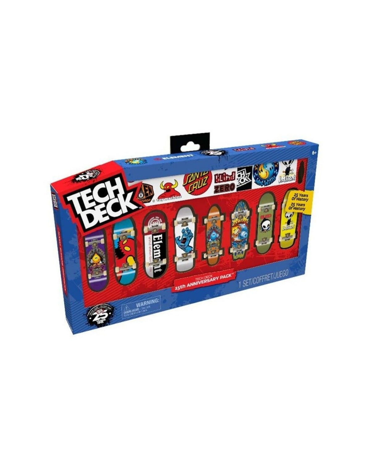 Tech Deck 25th Anniversary 8 Pack